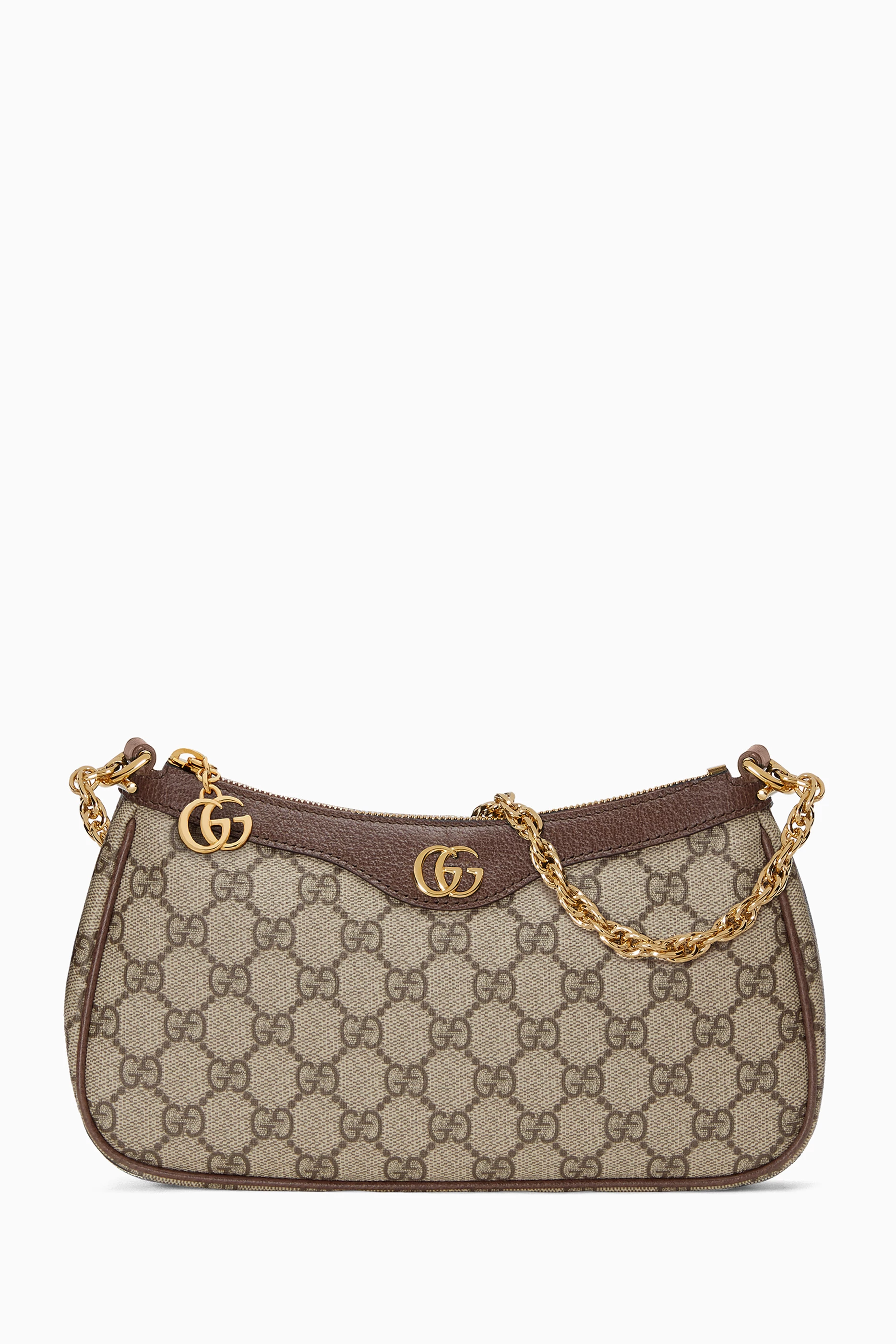 Buy Gucci Black Small Ophidia Shoulder Bag in GG Supreme canvas For Women Online Ounass UAE