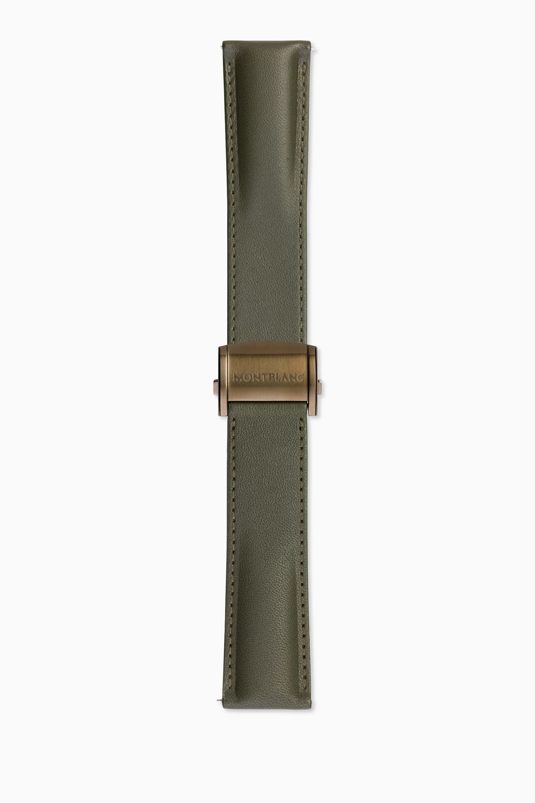 Buy Montblanc Green Summit Smartwatch Strap in Calf Leather For UNISEX Online Ounass UAE