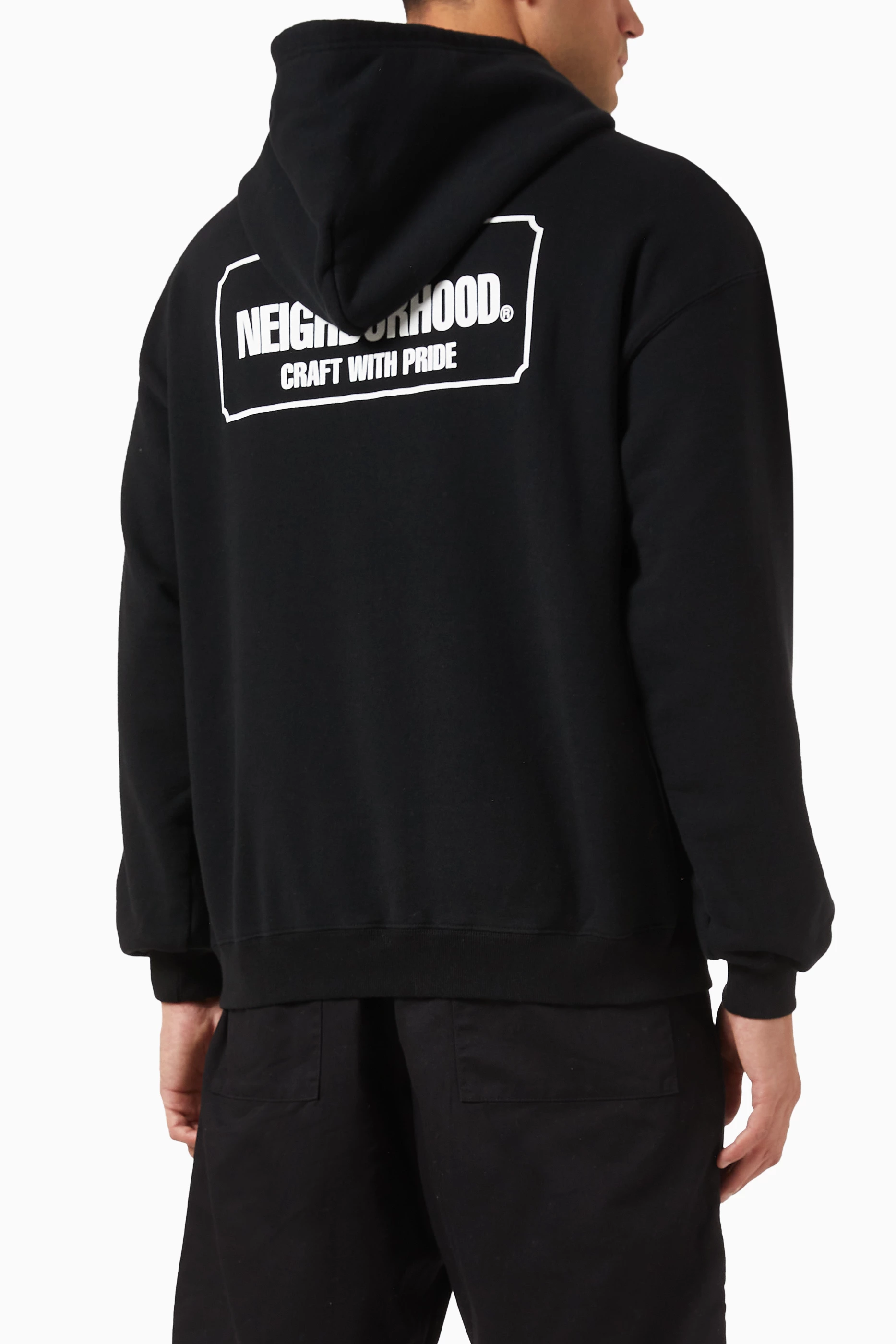 NEIGHBORHOOD CLASSIC SWEATPARKA WHITE S CLASSIC SWEATPARKA LS