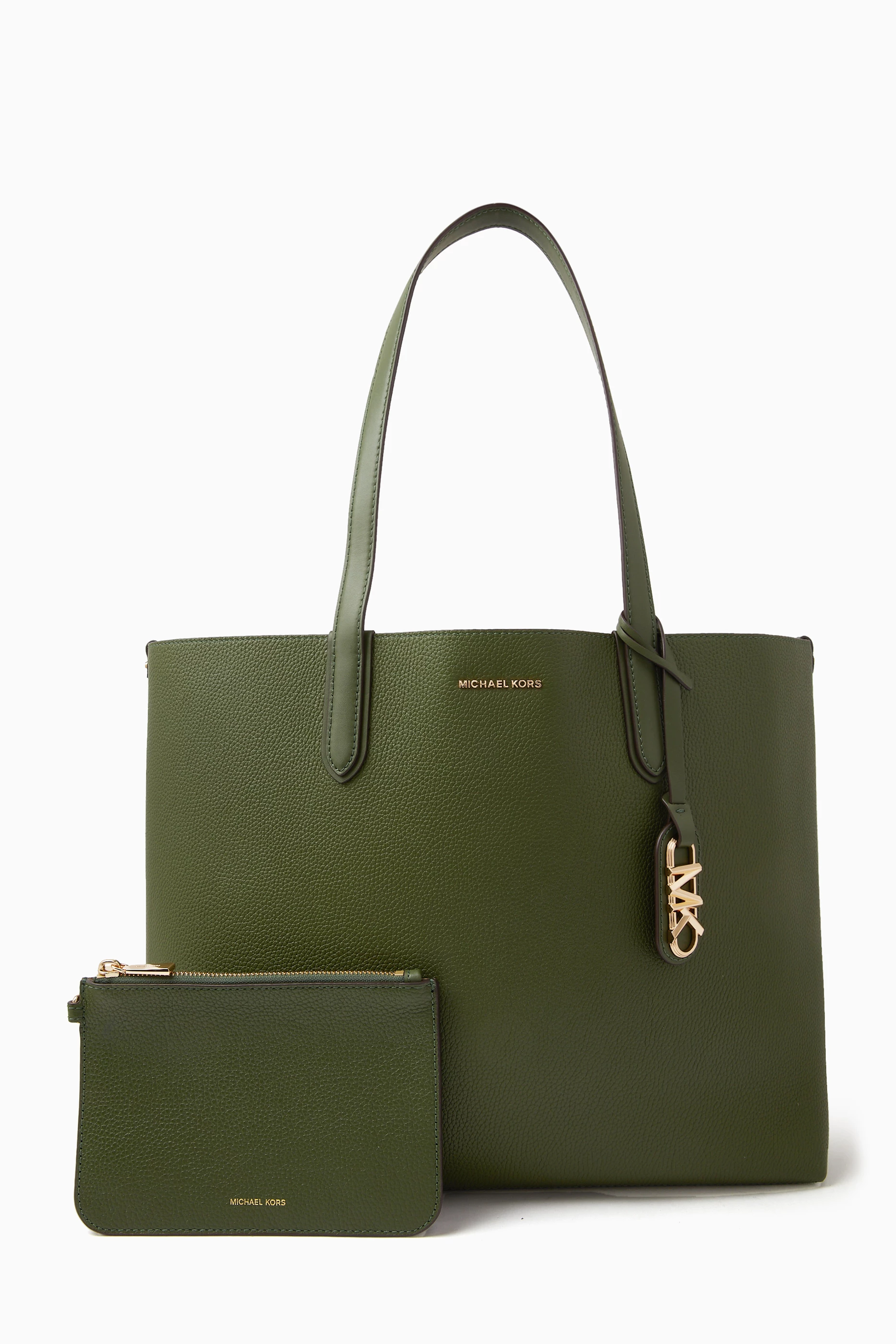 Michael kors emerald green bag clearance