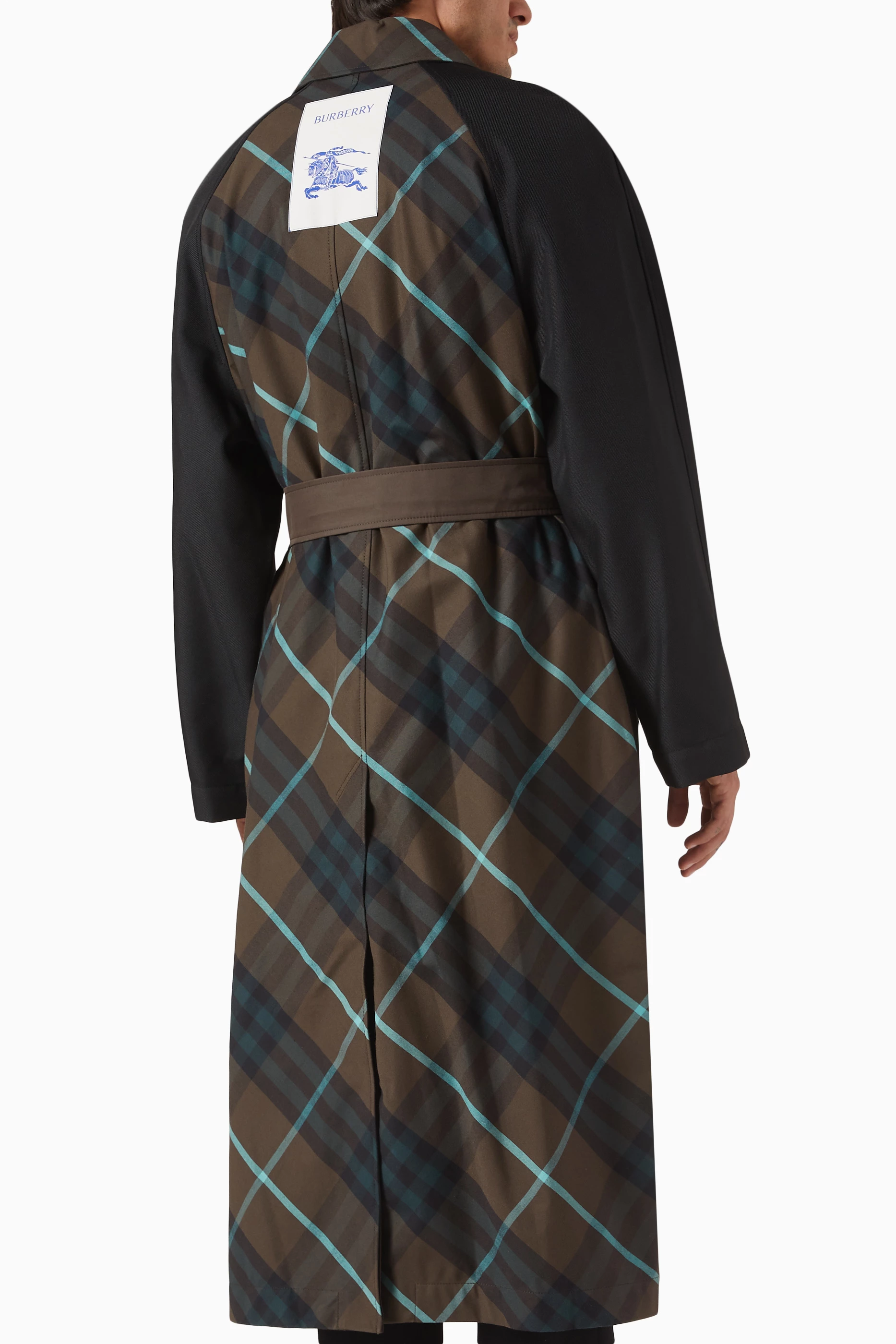 Buy Burberry Multicolour Bradford Check-Plaid Reversible