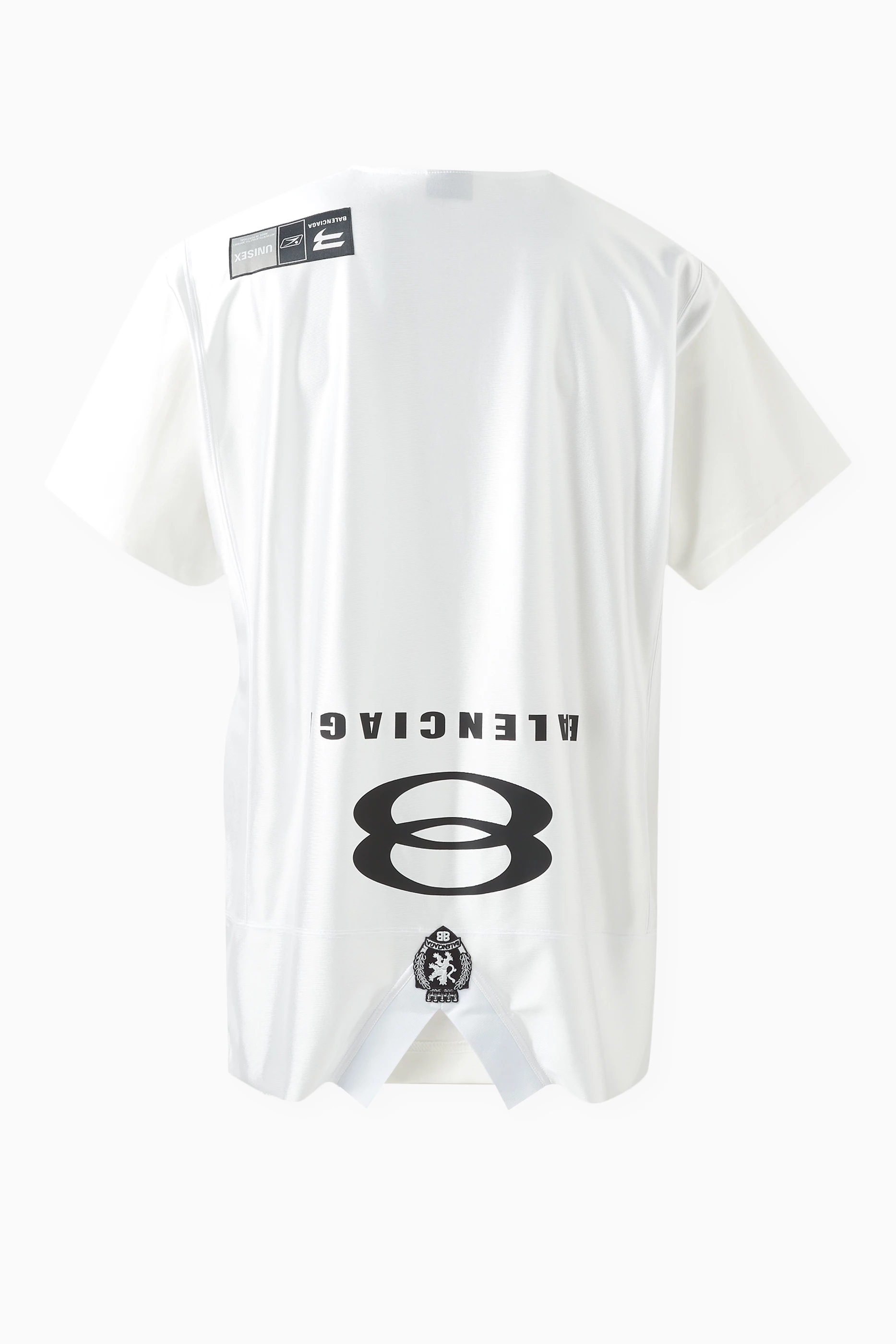 【BALENCIAGA】Deconstructed unity UNITY SPORTS ICON Tシャツ Balenciaga Unity Sports Icon Deconstructed T-Shirt Oversized