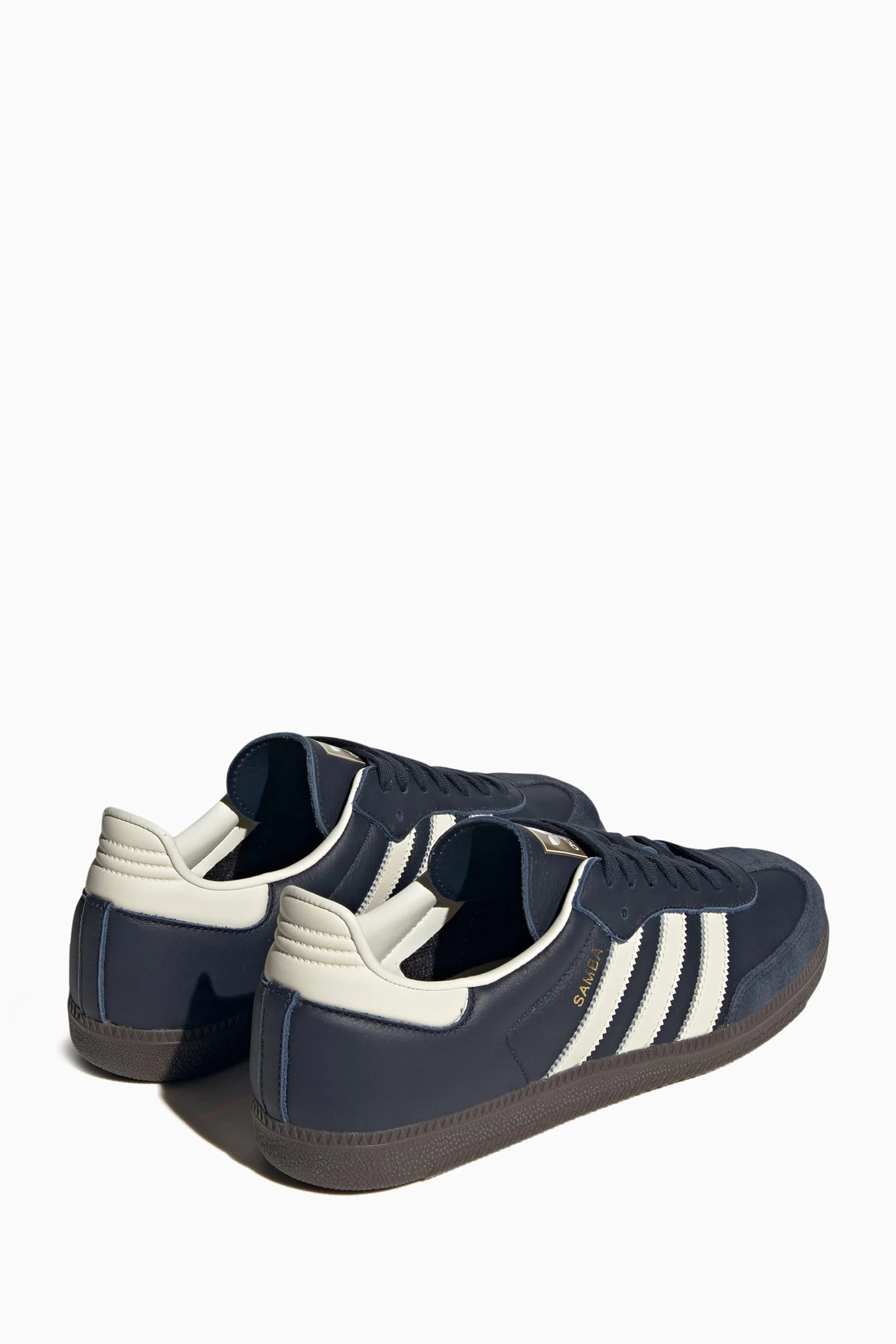 Navy adidas samba trainers cheap