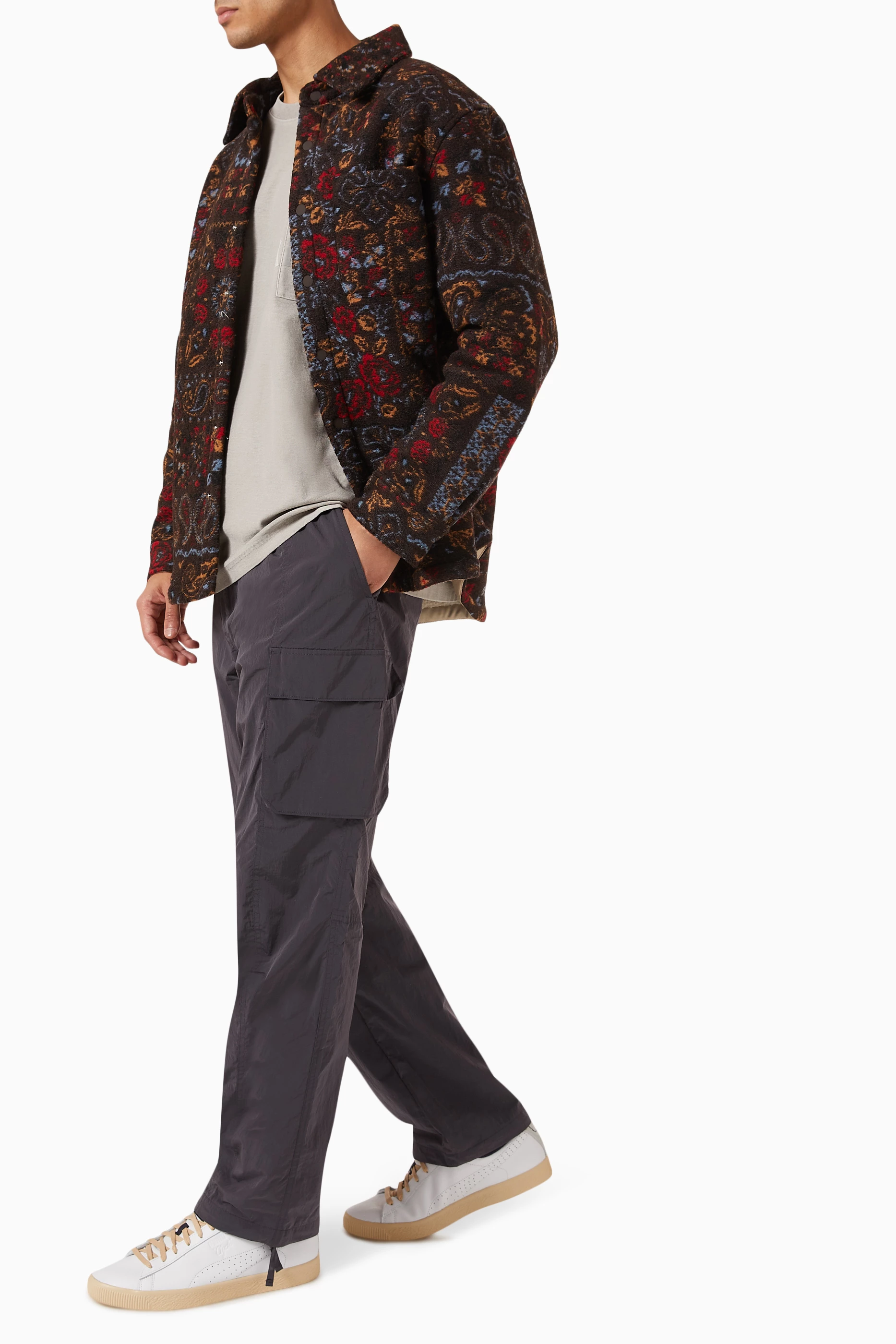 Buy Kith Multicolour Paisley Sheridan Shirt Jacket For Men