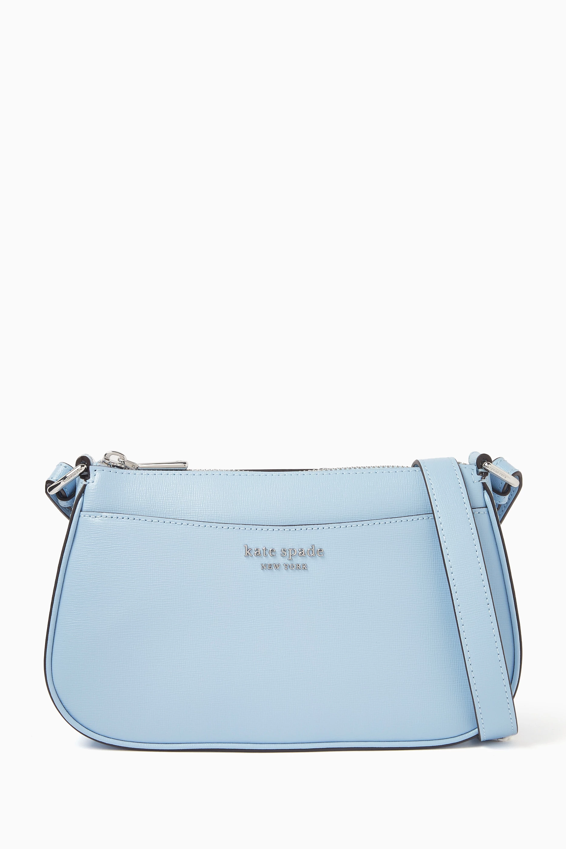 Buy Kate Spade New York Blue Small Bleecker Crossbody Bag in Leather For Women Online Ounass UAE