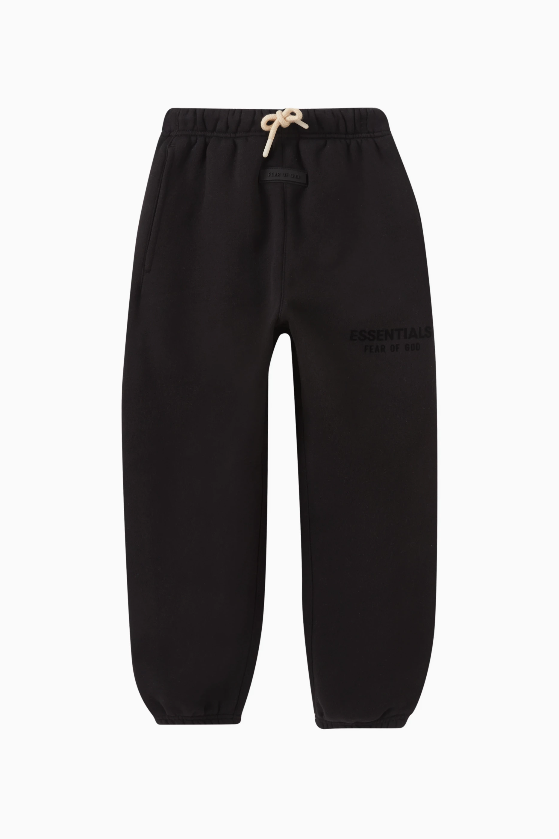 Buy Fear of God Essentials Black Essentials Sweatpants in Cotton fleece For UNISEX Online Ounass UAE