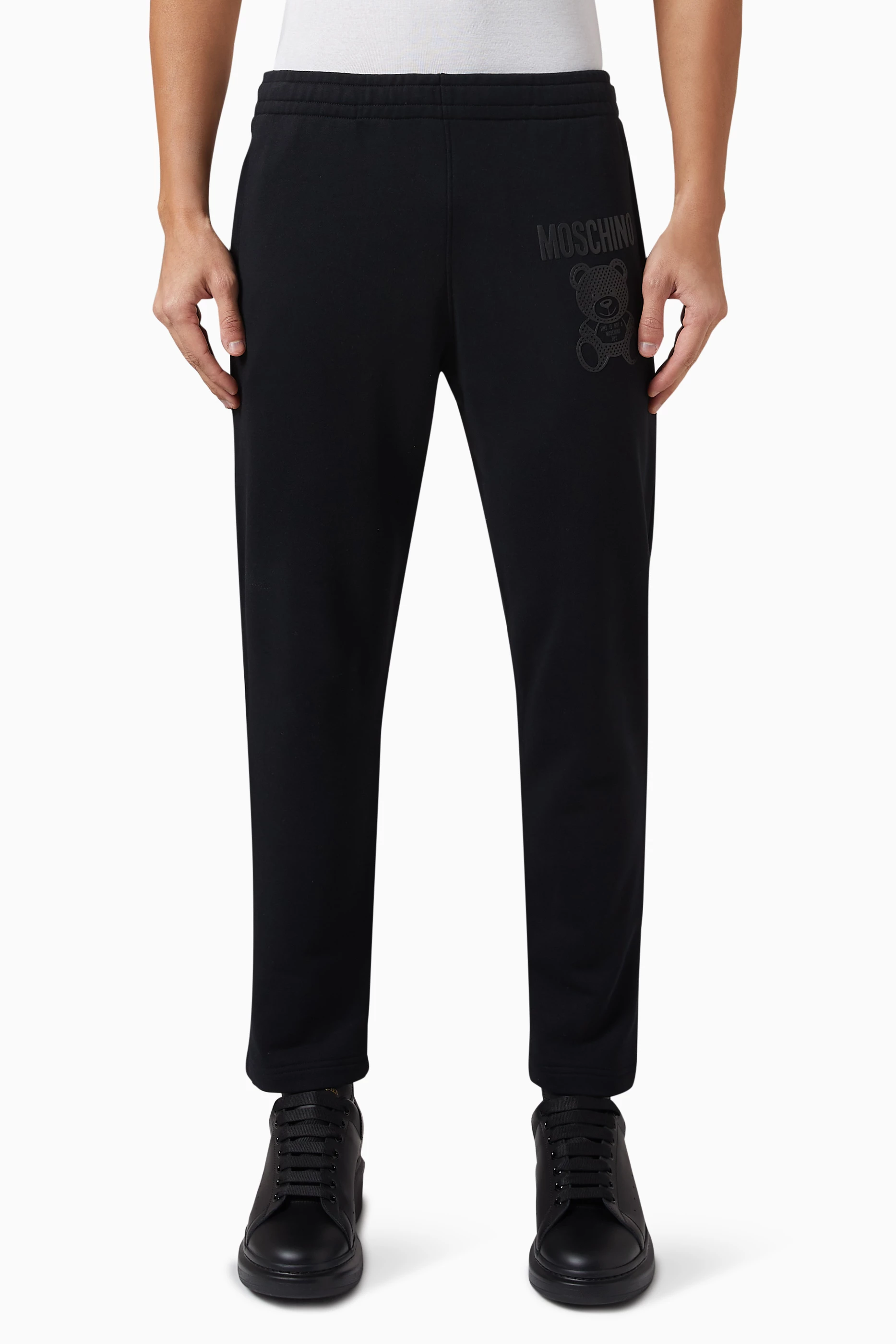 Moschino black joggers 2025