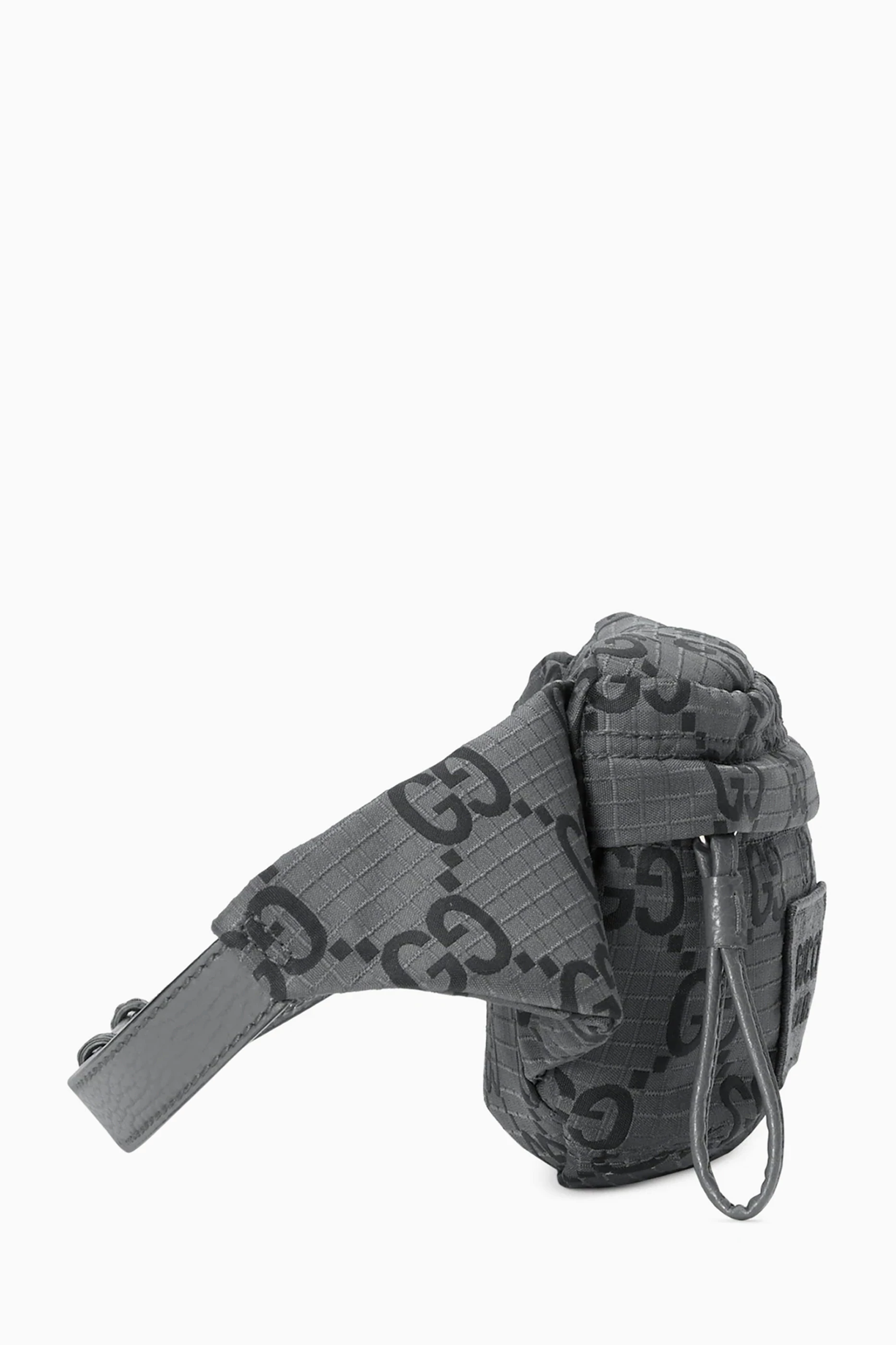 Buy Gucci Grey Large GG Belt Bag in Polyester For Women Online Ounass UAE