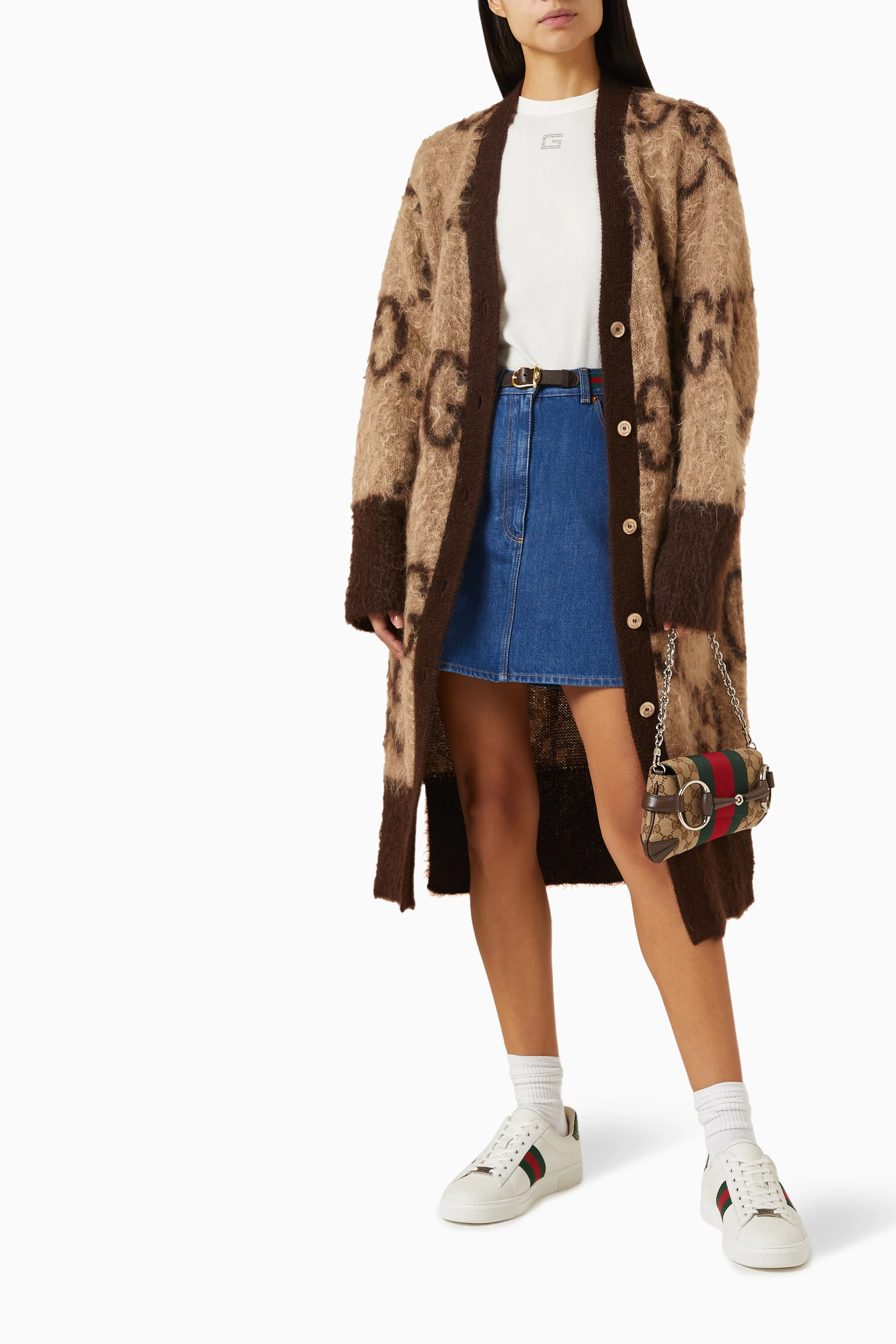 Gucci long cardigan shop