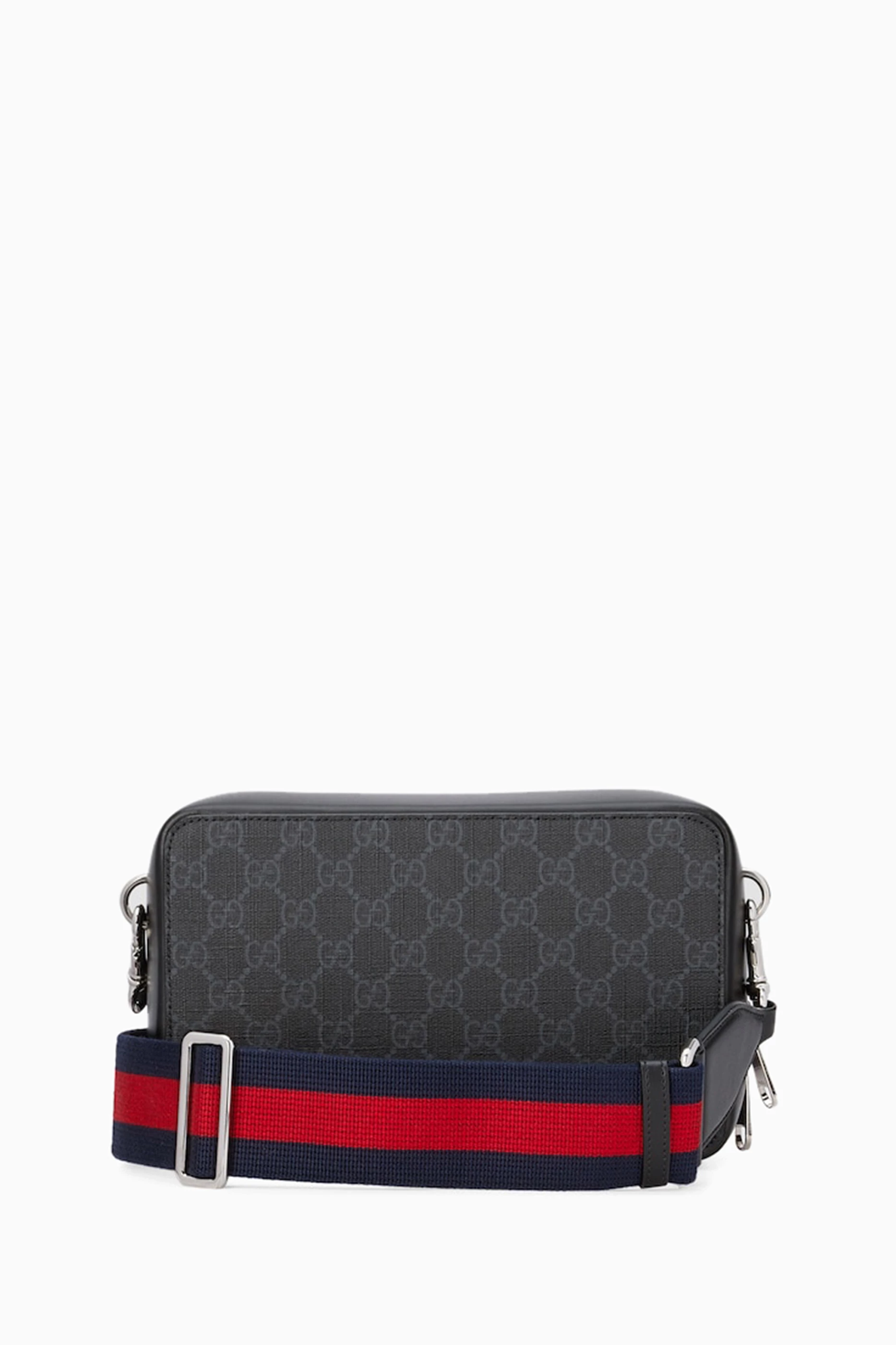 Buy Gucci Black Mini Shoulder Bag in GG Supreme Canvas For Men Online Ounass UAE
