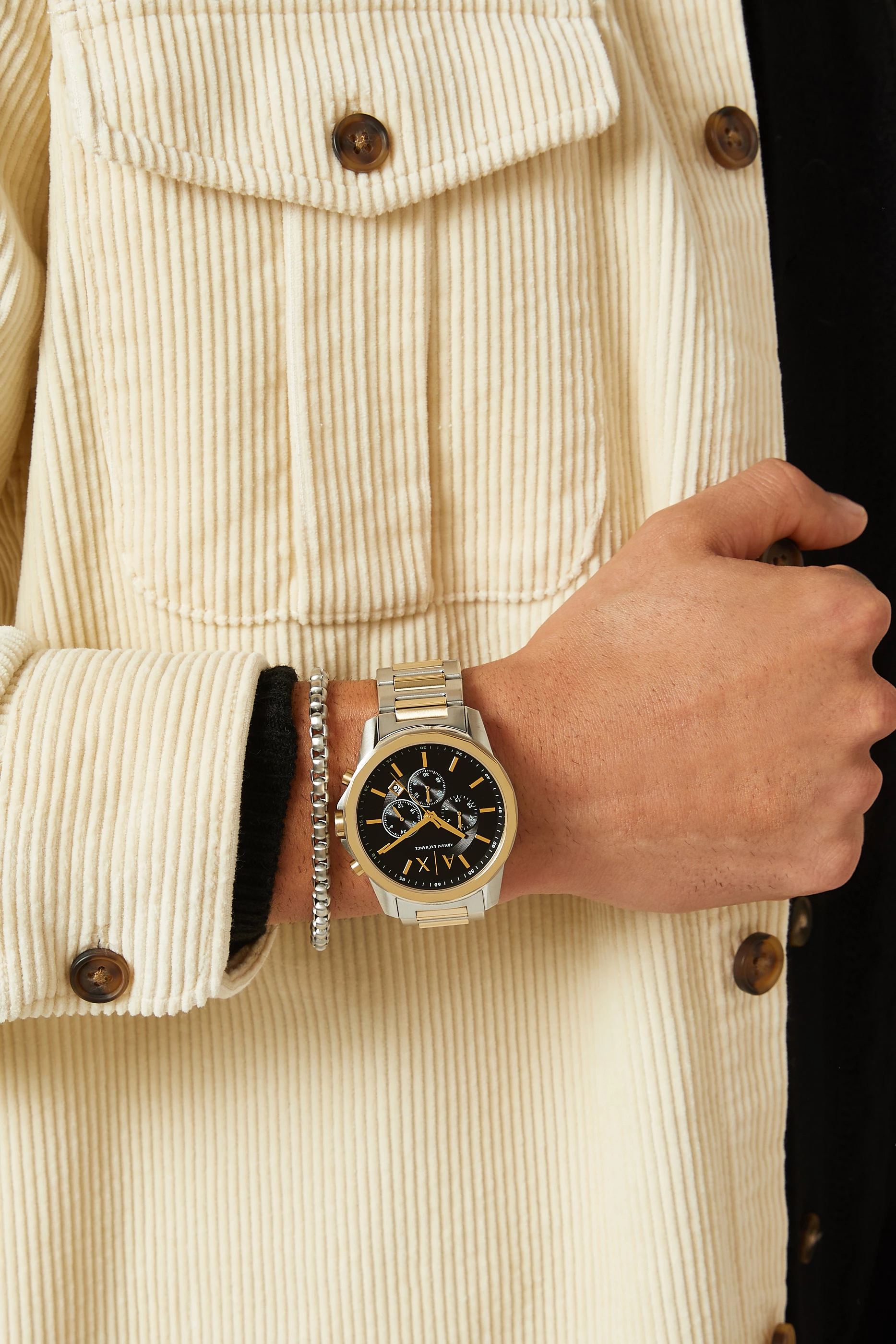 Chronograph bracelet watch best sale