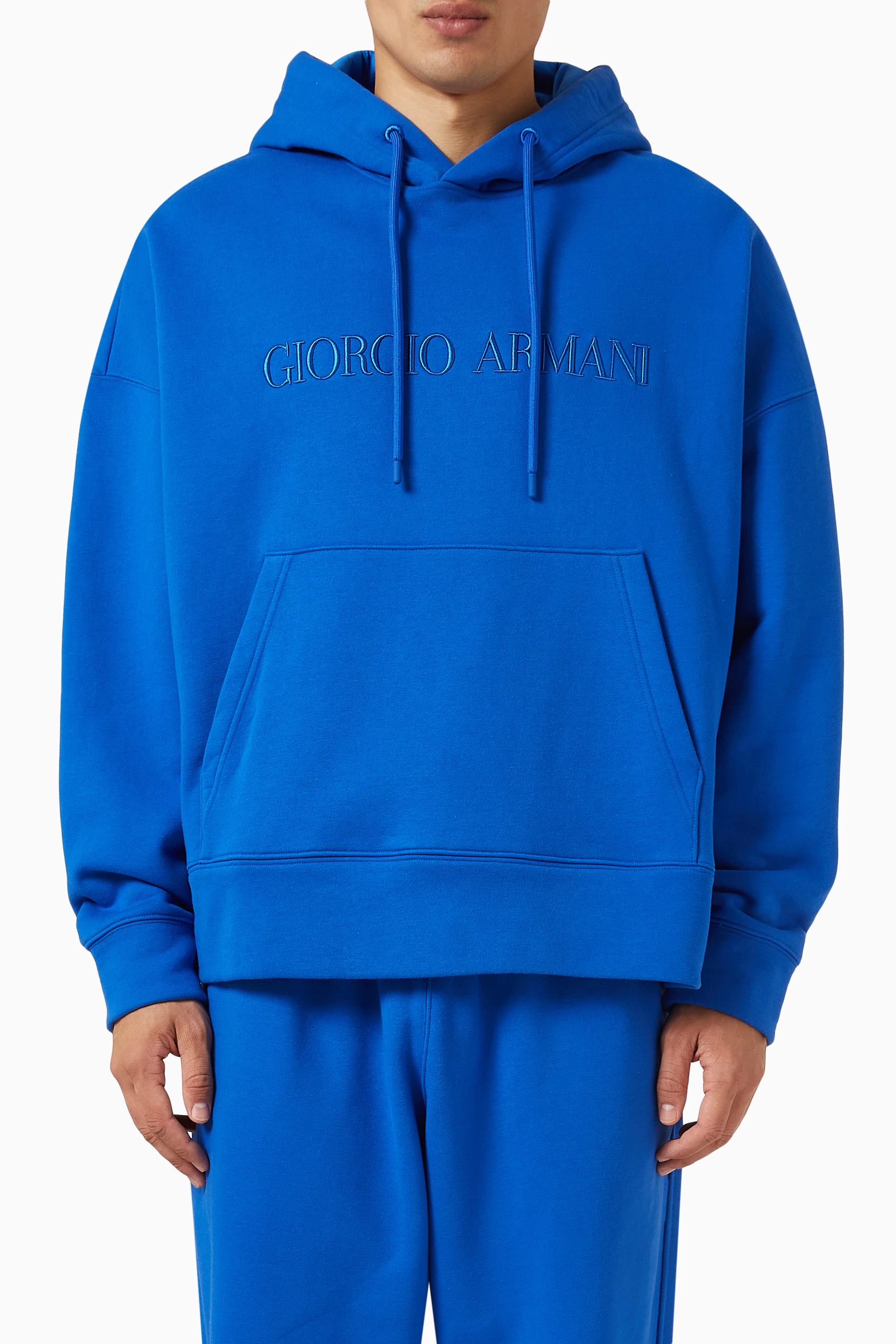 Giorgio armani hoodie clearance