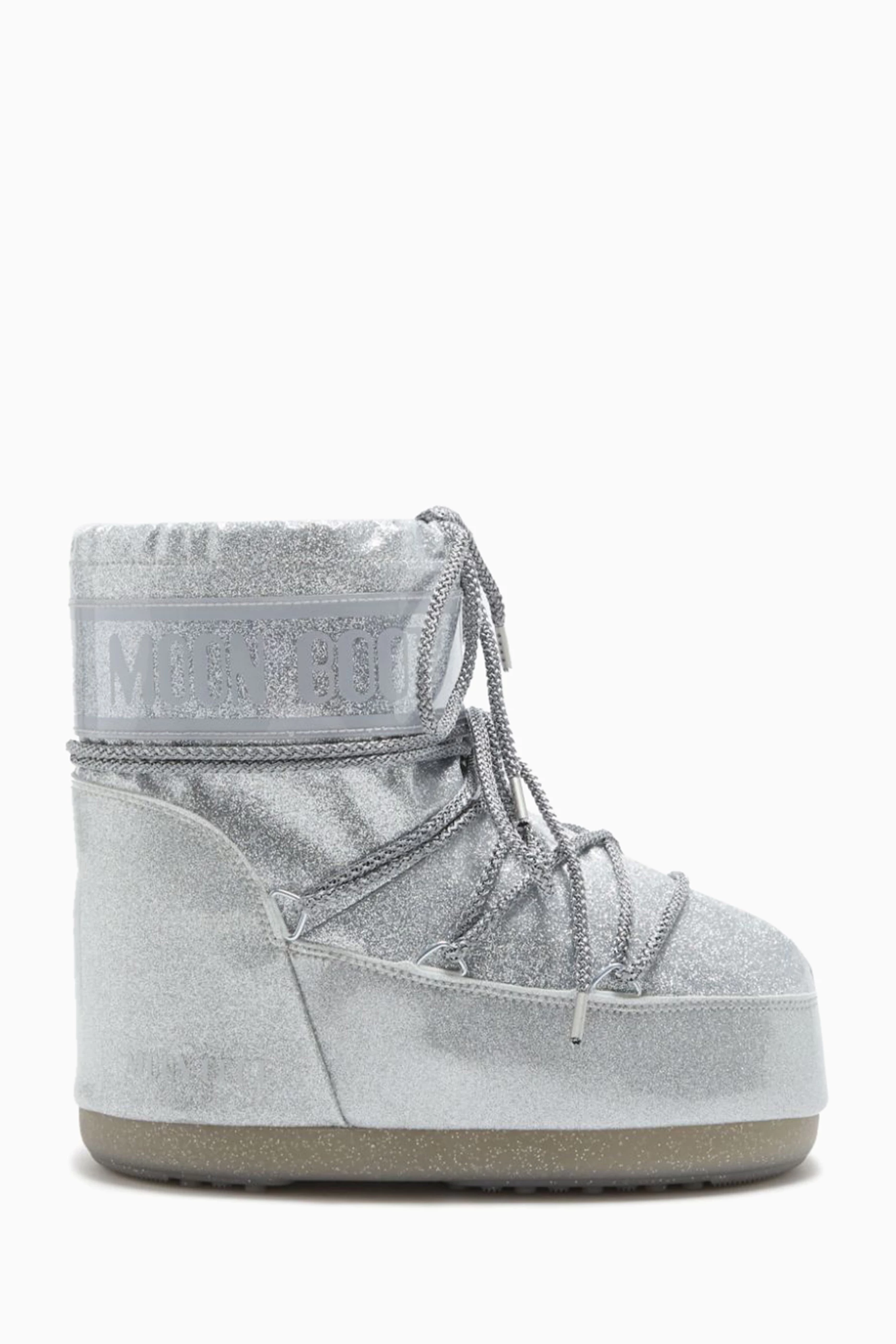 Buy Moon Boot Grey Icon Low Boots For Women Online Ounass UAE
