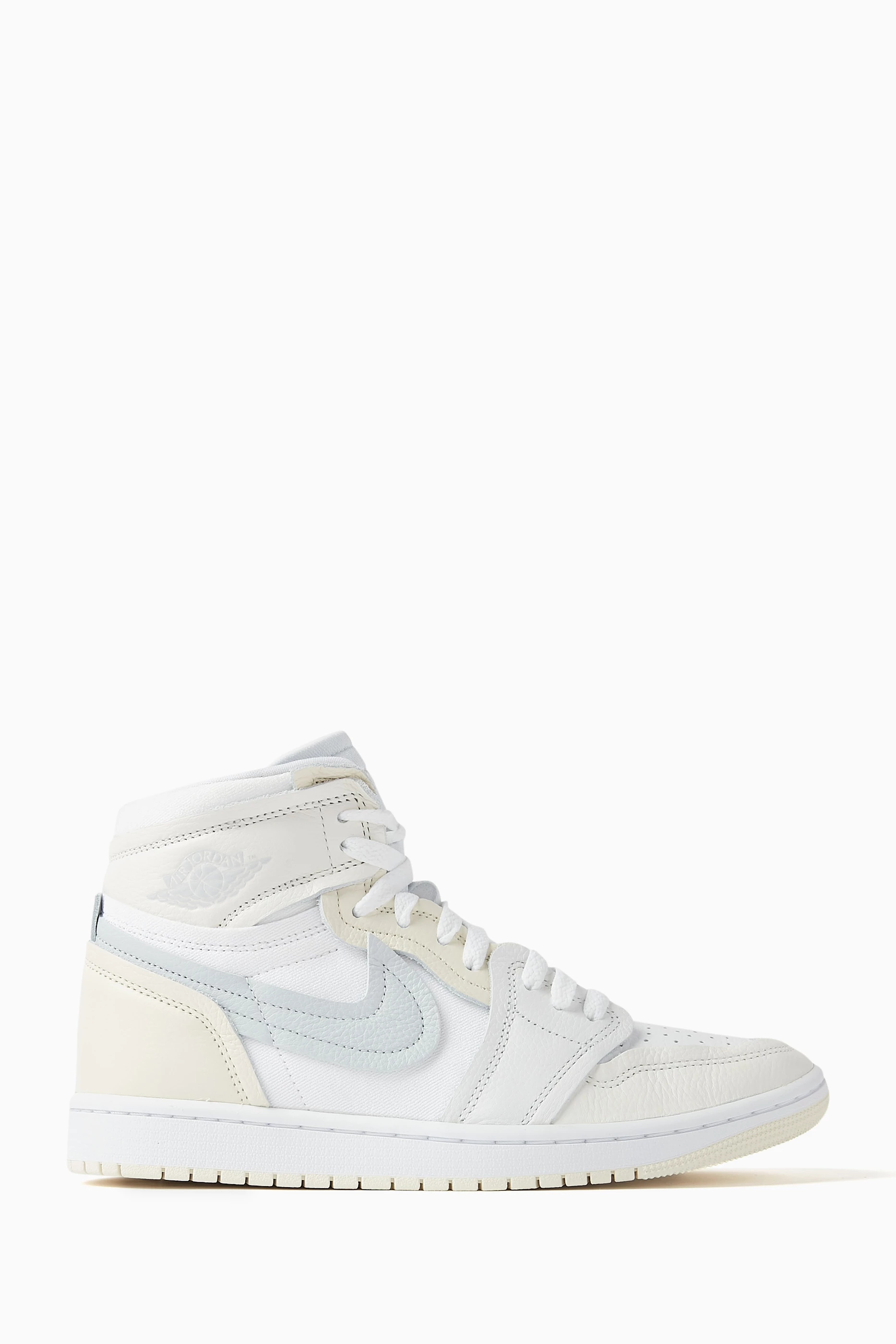 Jordan white boots top