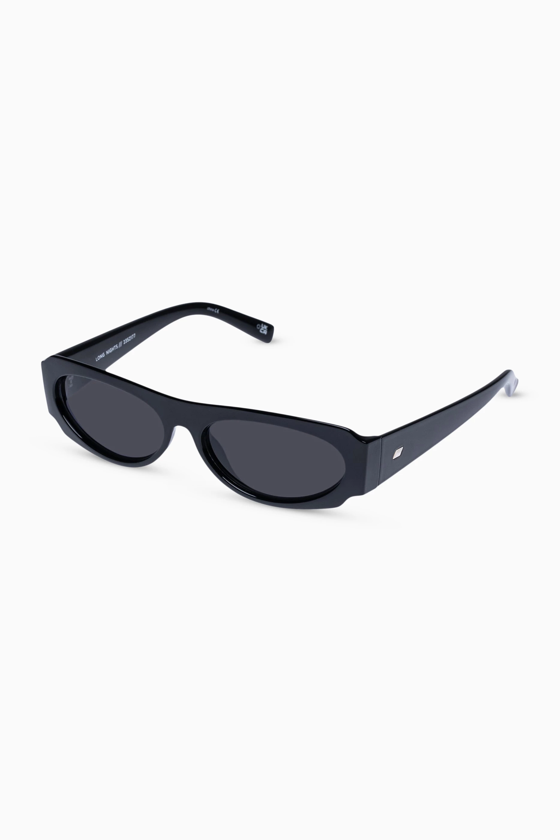 Buy Le Specs Black Long Nights Irregular Sunglasses For Women Online Ounass UAE
