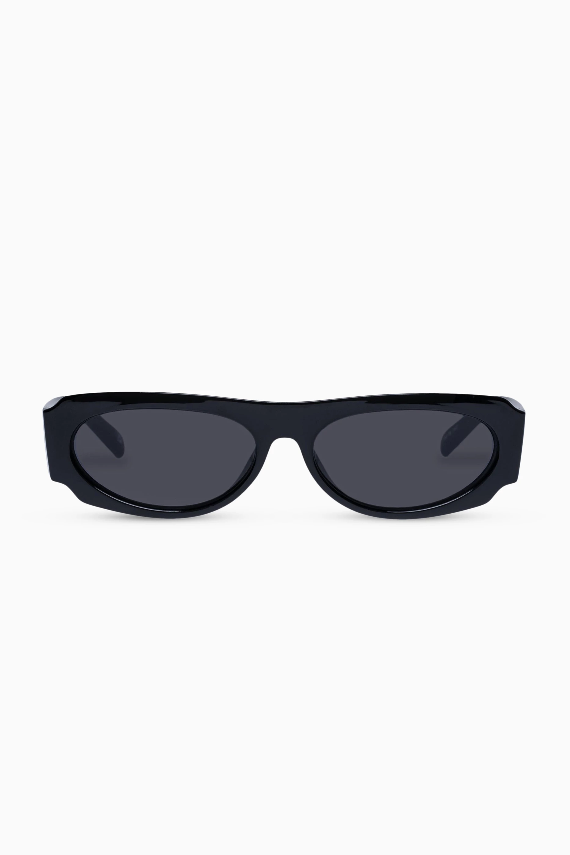 Buy Le Specs Black Long Nights Irregular Sunglasses For Women Online Ounass UAE