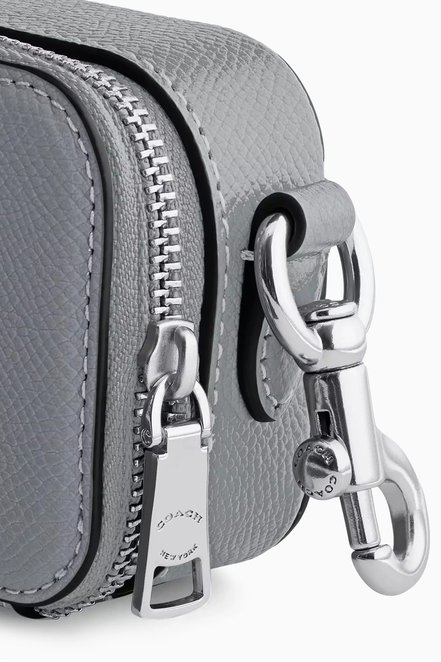 Grey coach crossbody purse online