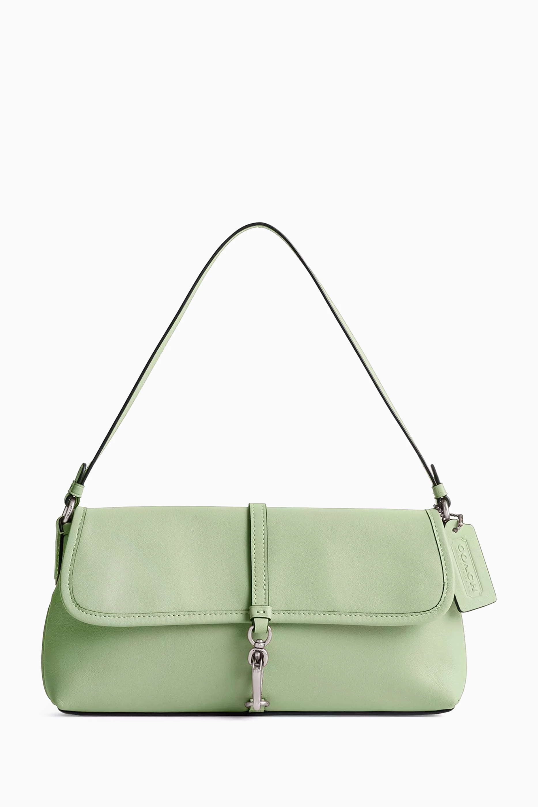 バッグ COACH Signature Demi Clip Flap Purse Coach Signature Clip Demi Flap Shoulder Handbag | Coach