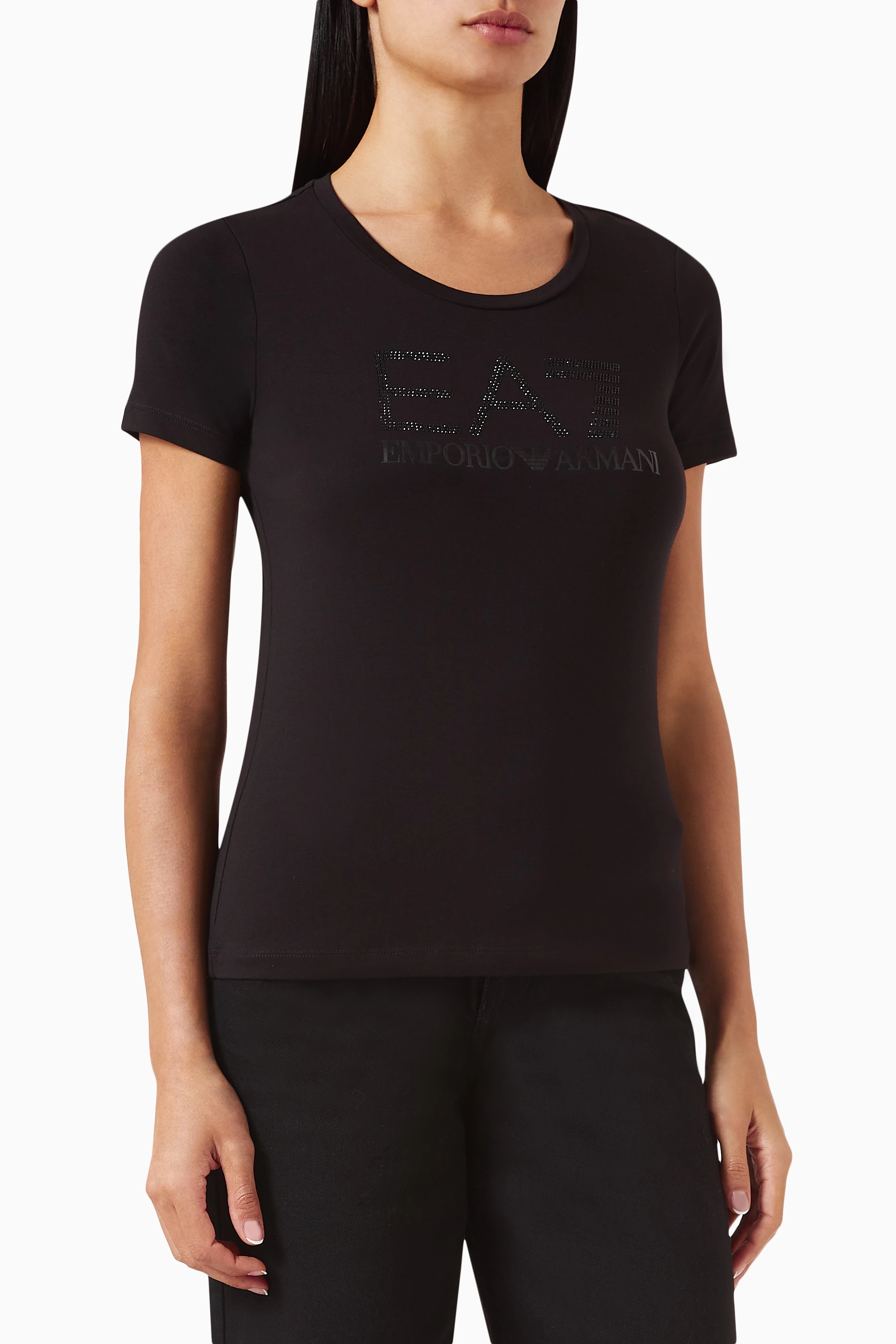 Emporio armani t shirt womens cheap