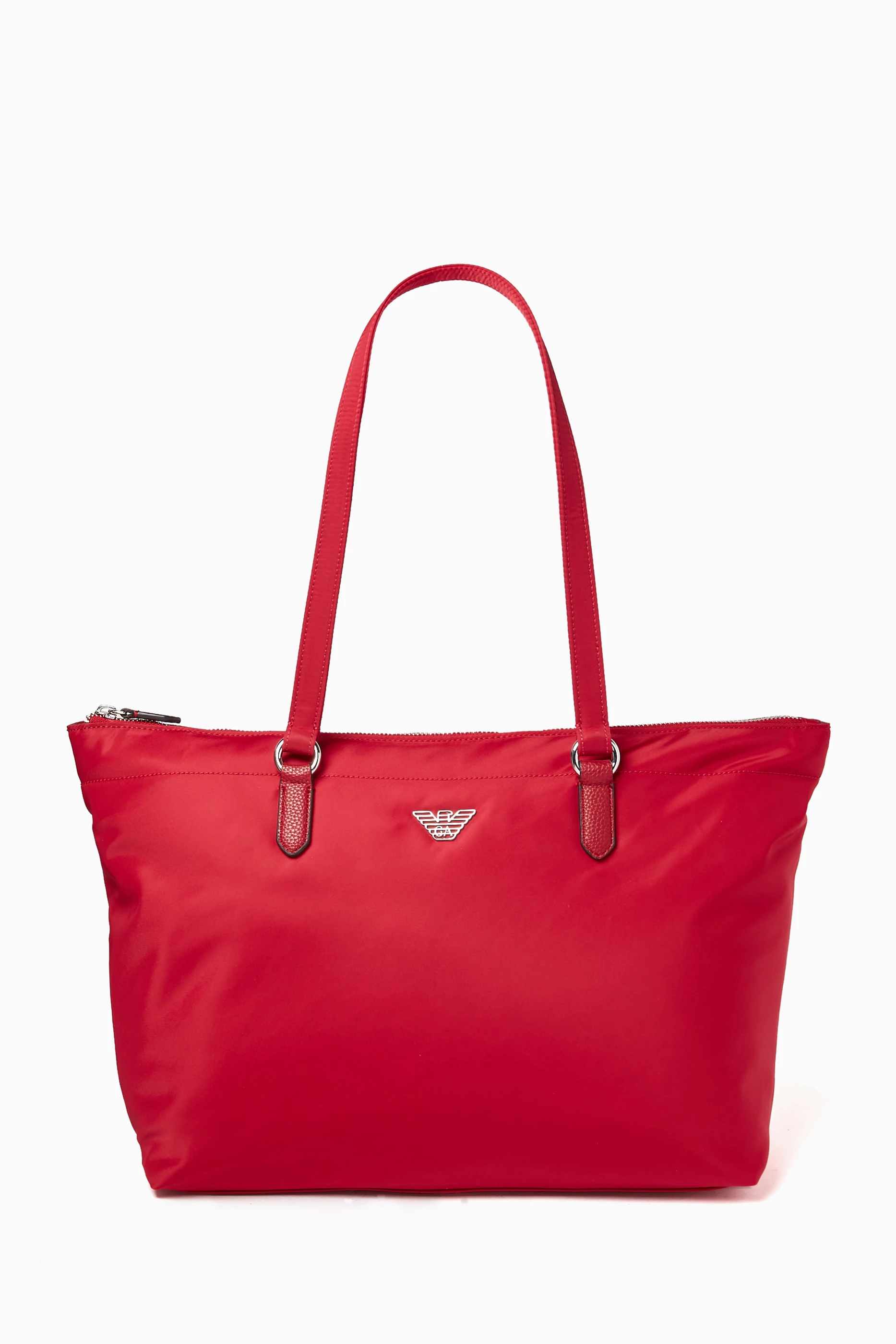 Emporio armani red bag store