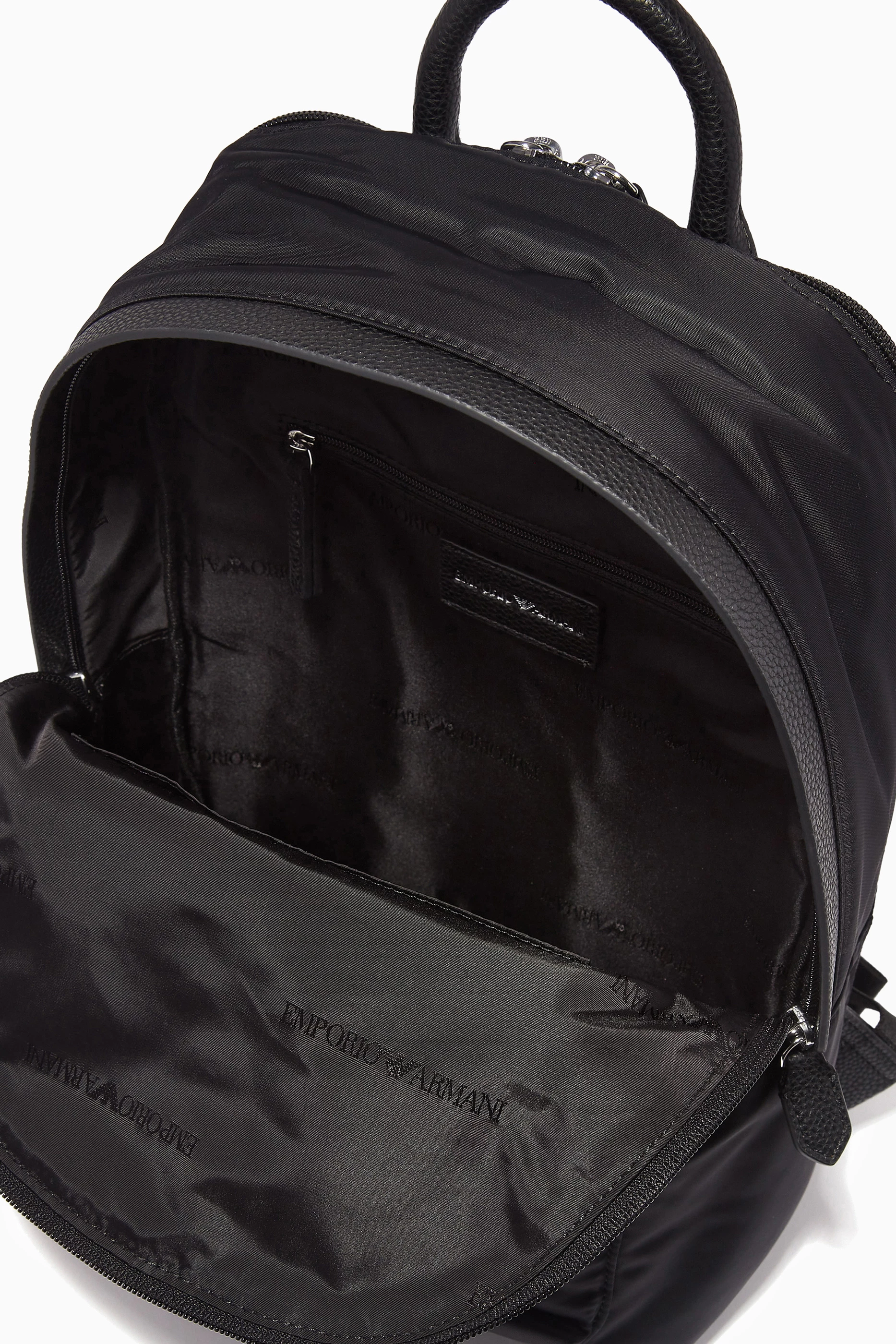 Emporio armani backpack women's outlet