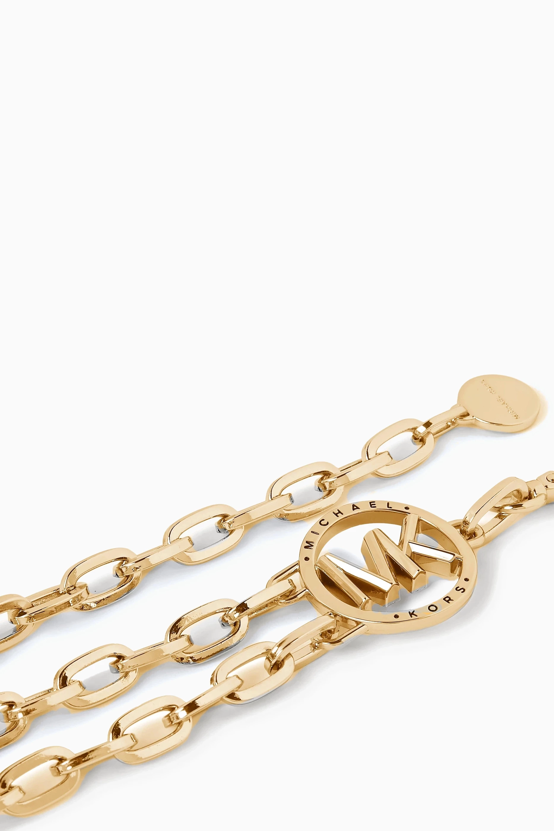 Buy Michael Kors Gold Swag Chain Waist Belt in Metal For 