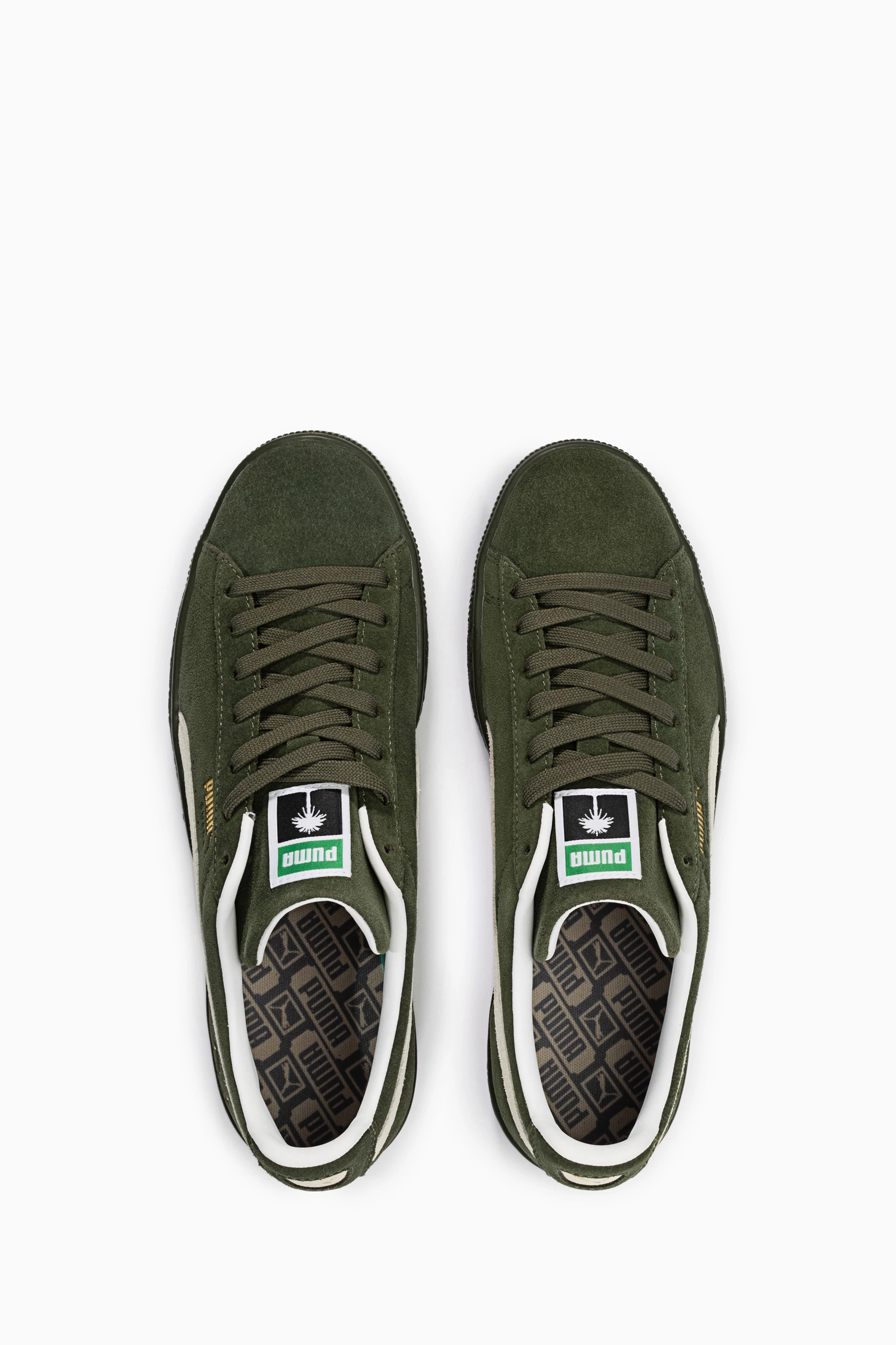 Suede puma pool green cheap