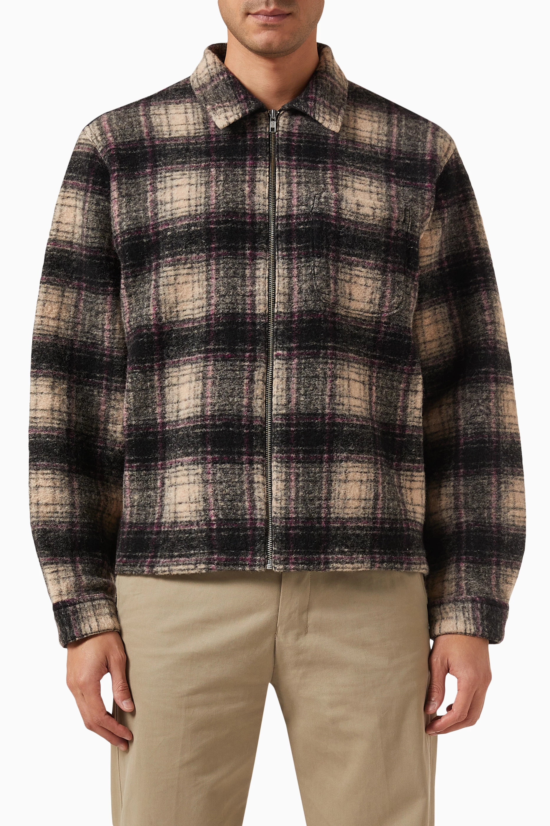 Stussy zip shirt clearance
