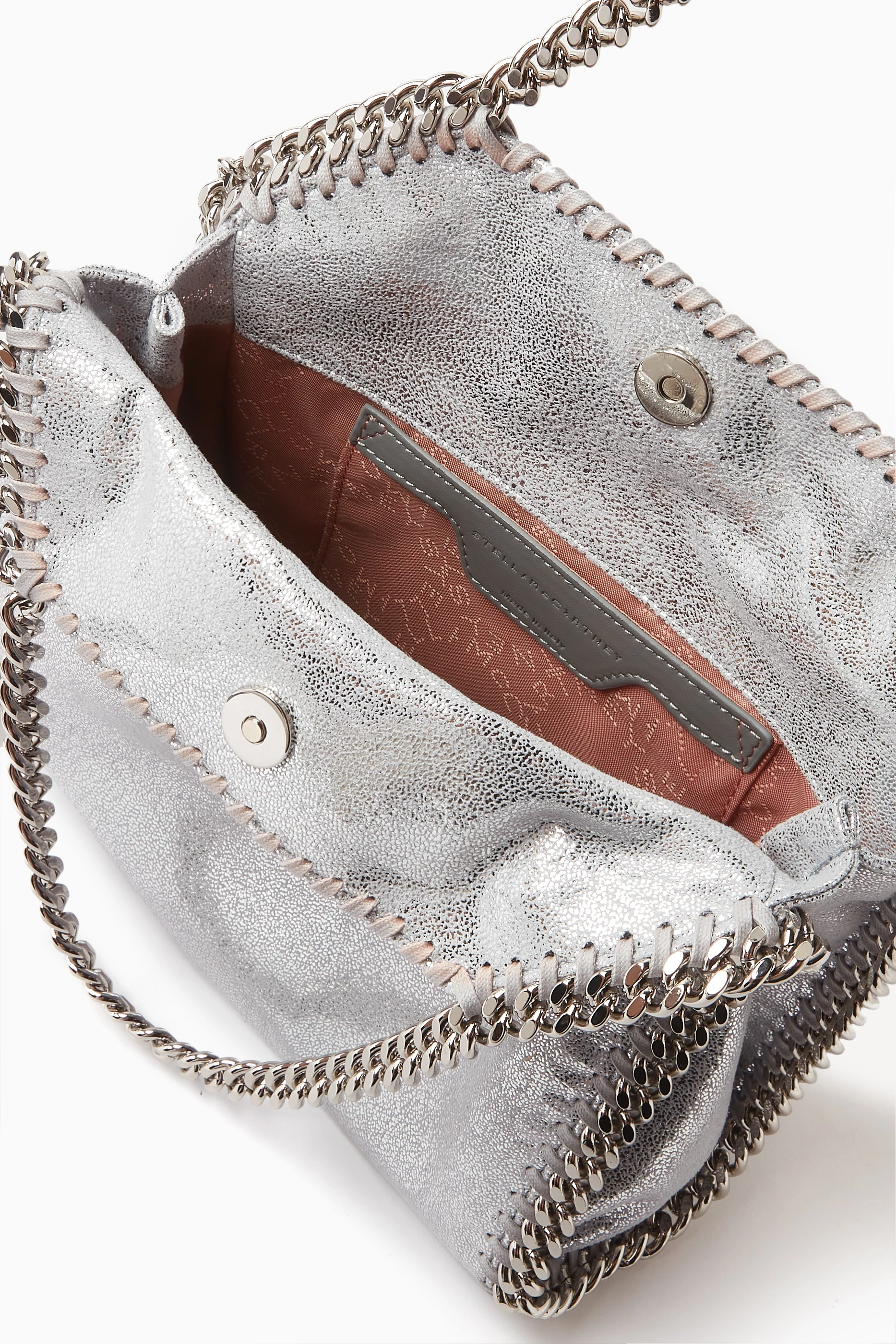 Stella mccartney falabella shaggy deer small tote outlet