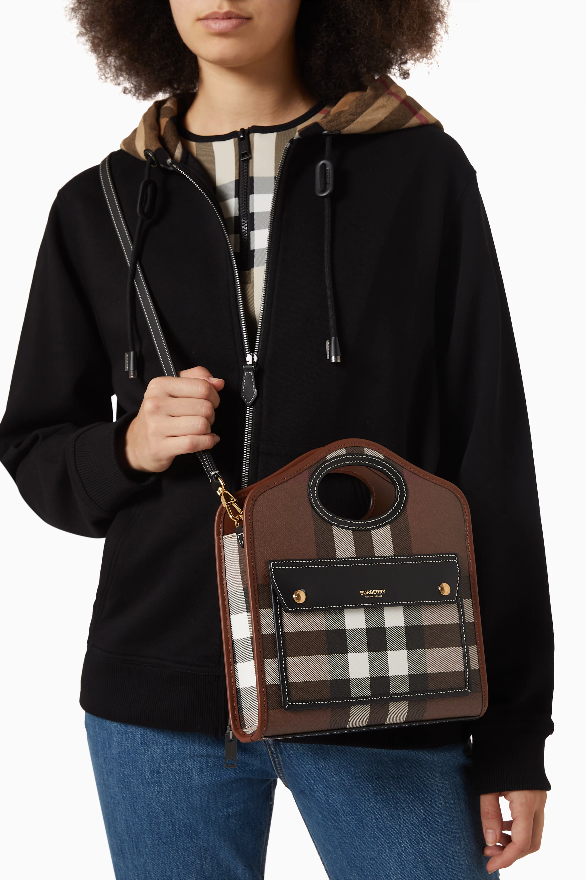 Mini pocket bag burberry discount