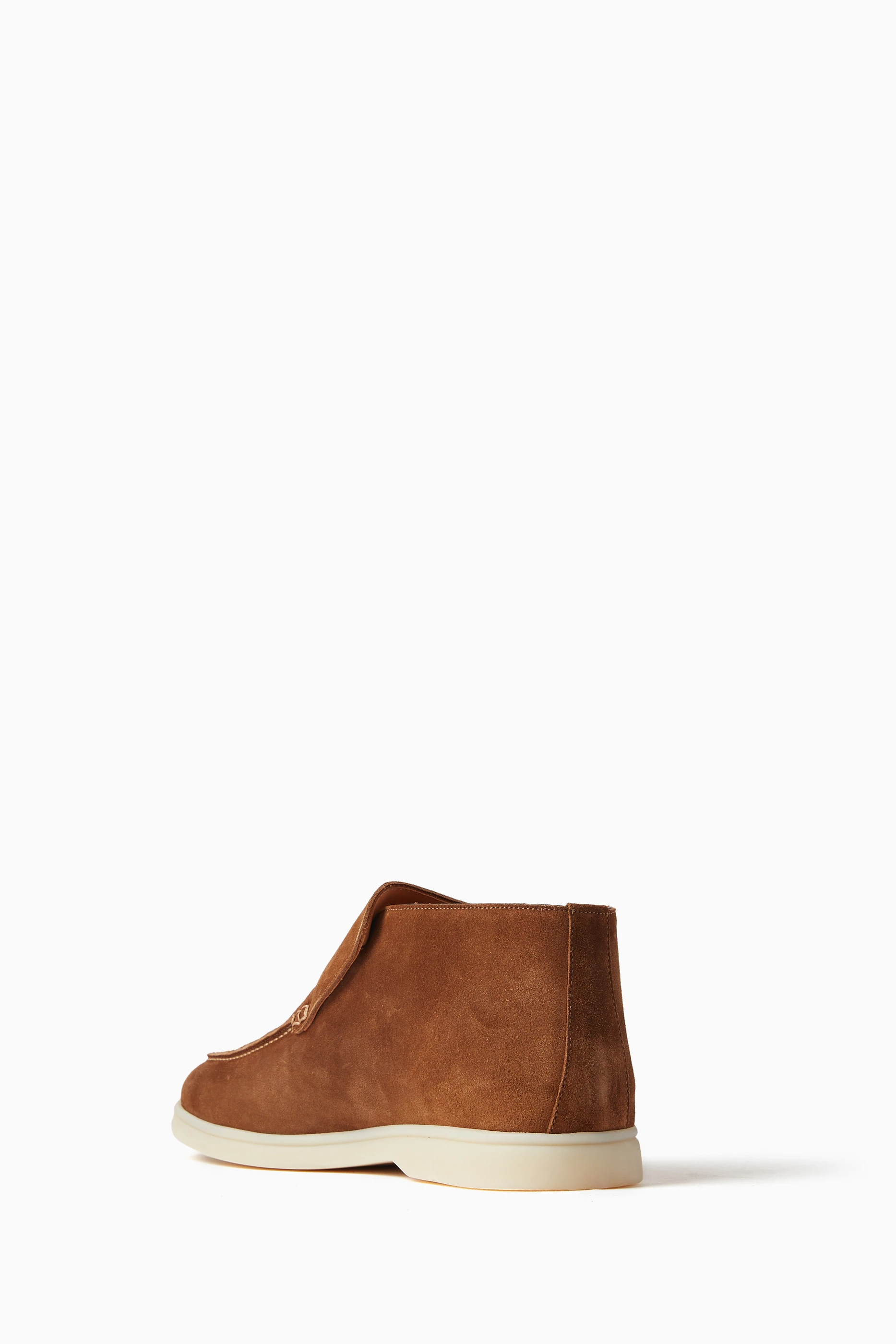 Buy Aurelien Neutral City High top Loafers in Softey Suede For Men Online Ounass UAE