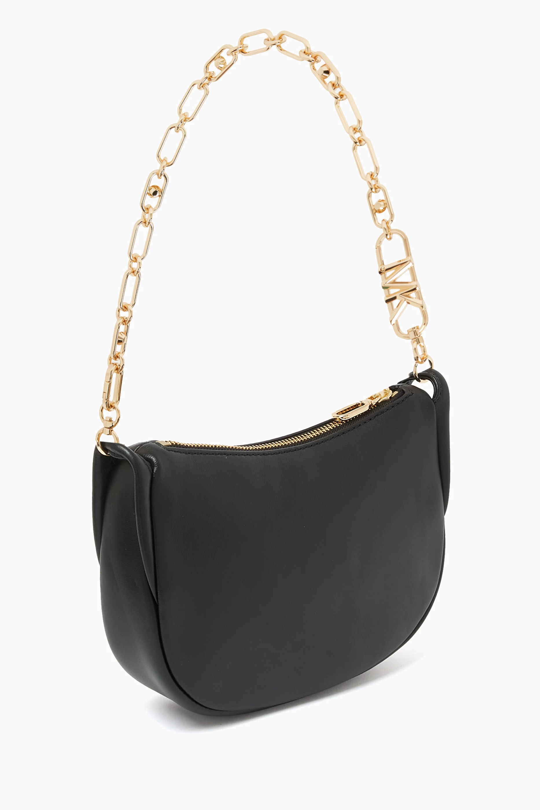 Buy Michael Kors Black Small Kendall Bracelet Shoulder Bag in