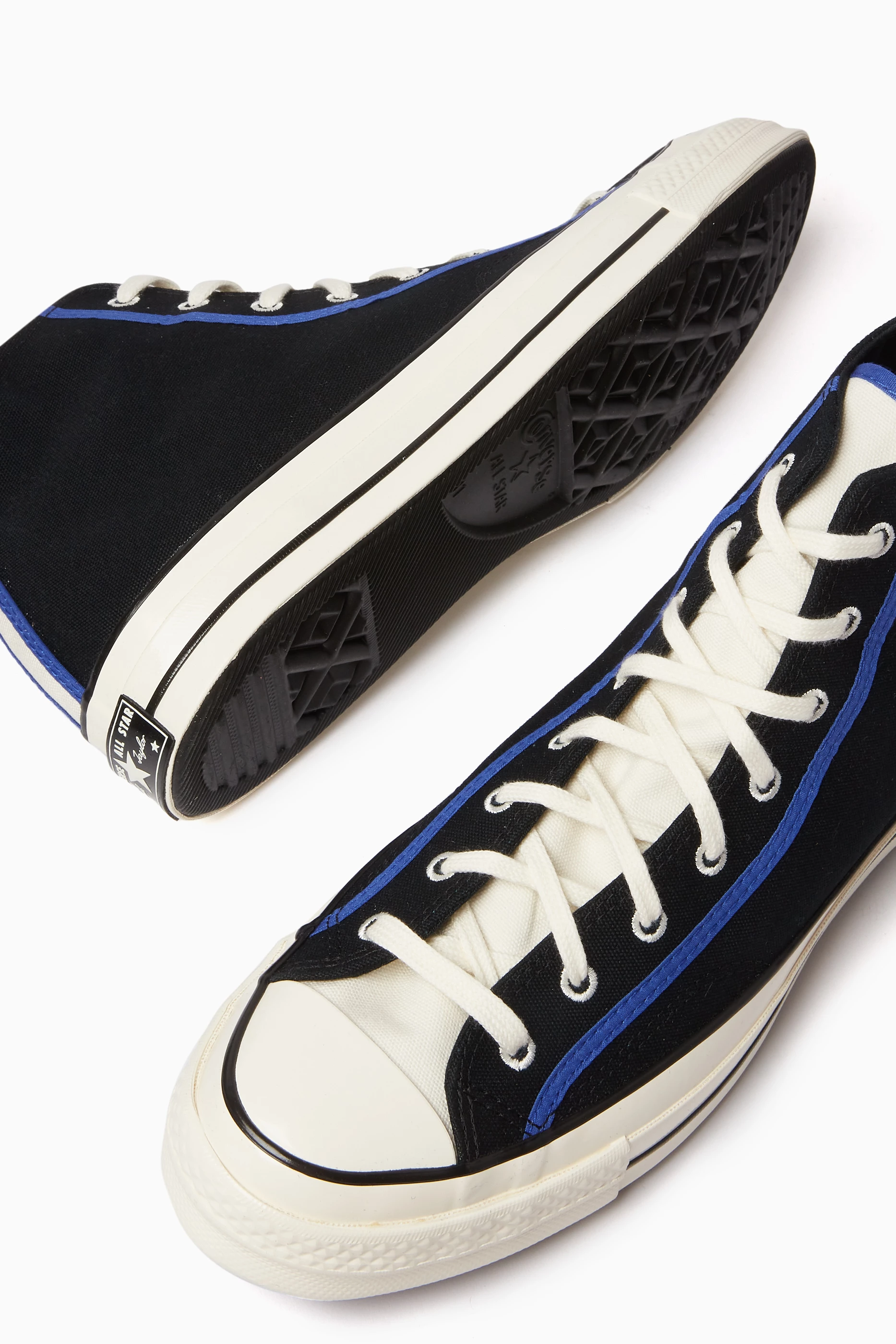 Buy Converse Black Chuck 70 High top Sneakers in Canvas For Men Online Ounass UAE