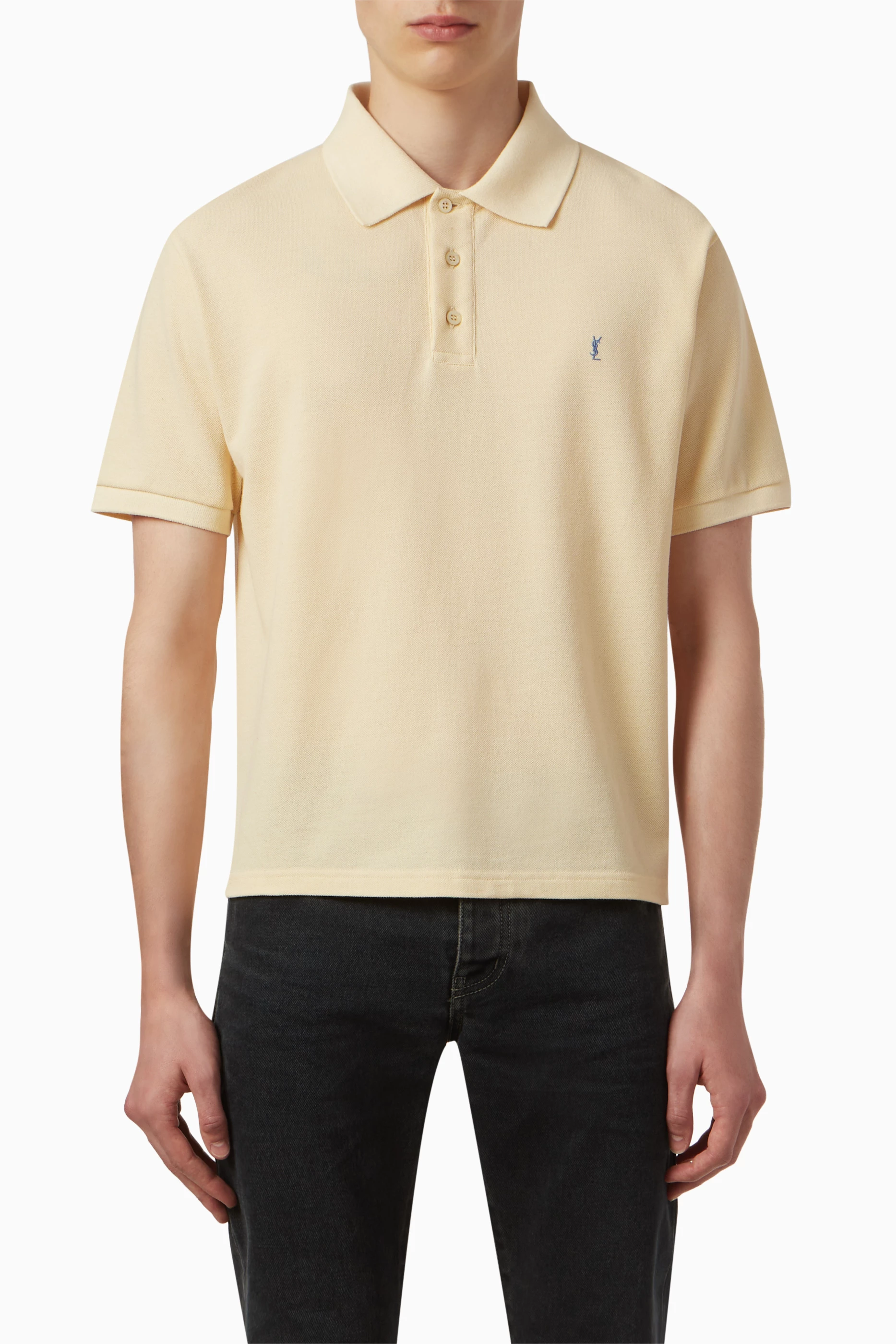 Ysl polo shirt sale store