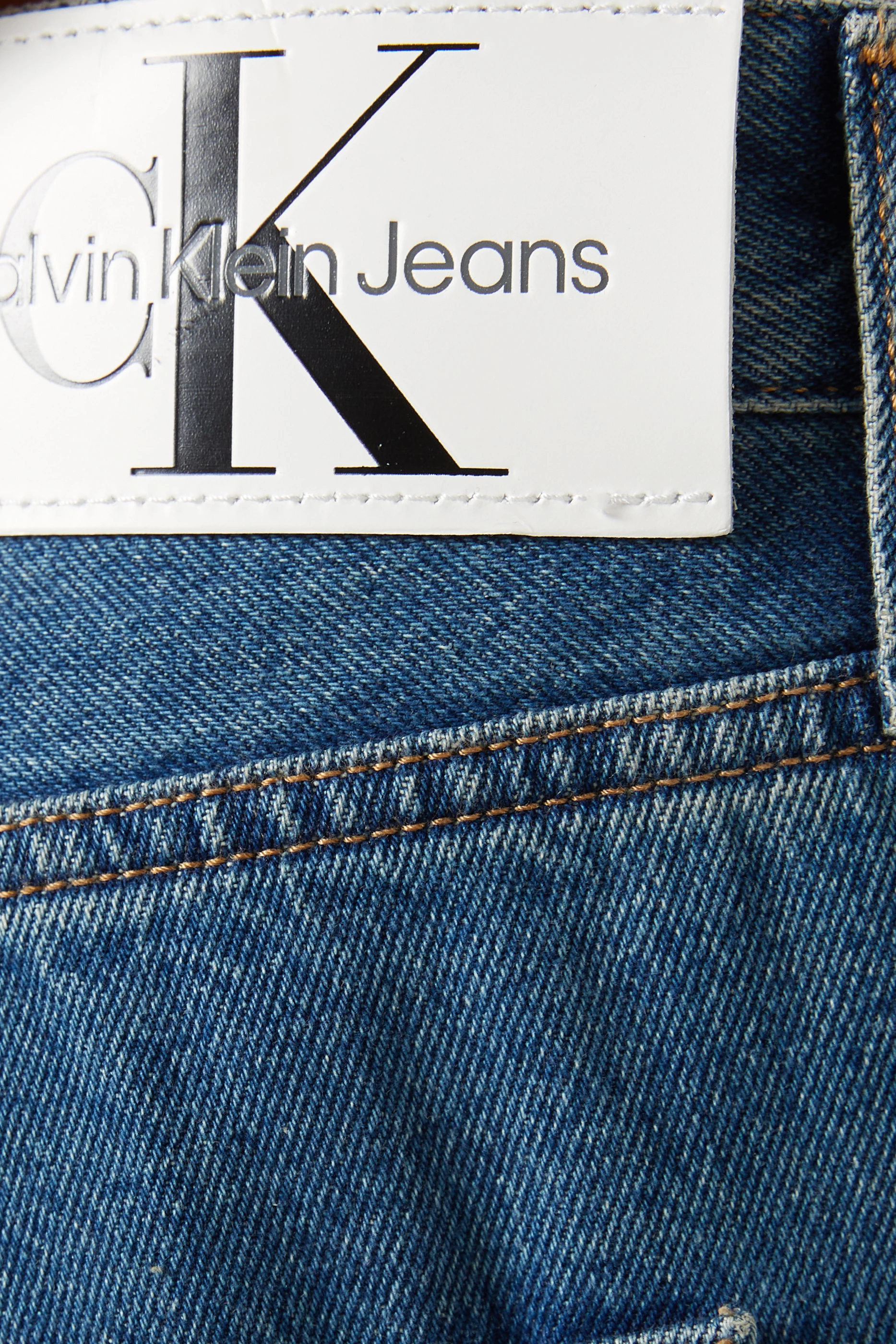 Buy Calvin Klein Jeans Blue Authentic Dad Jeans in Denim For Men Online Ounass UAE