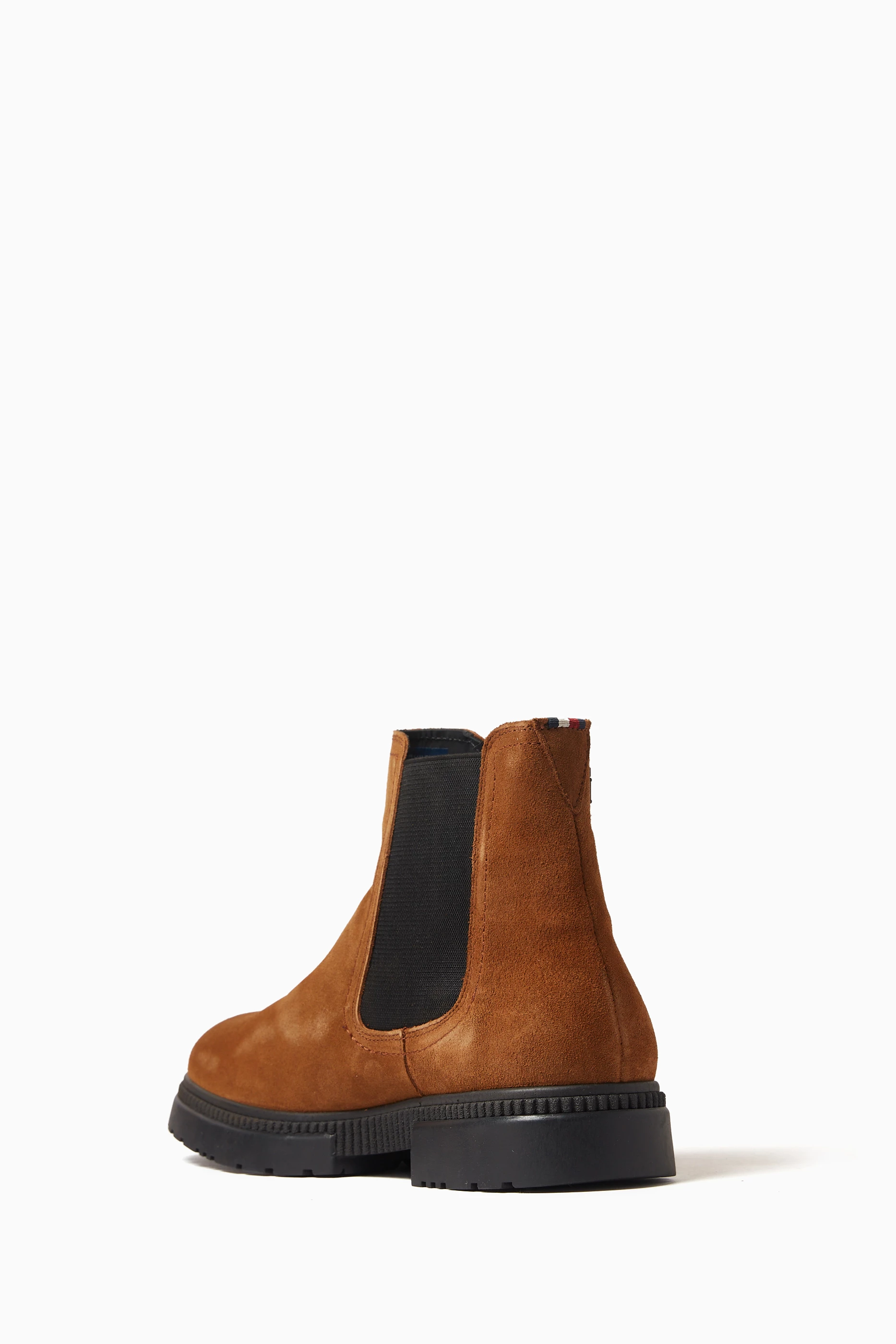 Suede platform chelsea boots sale