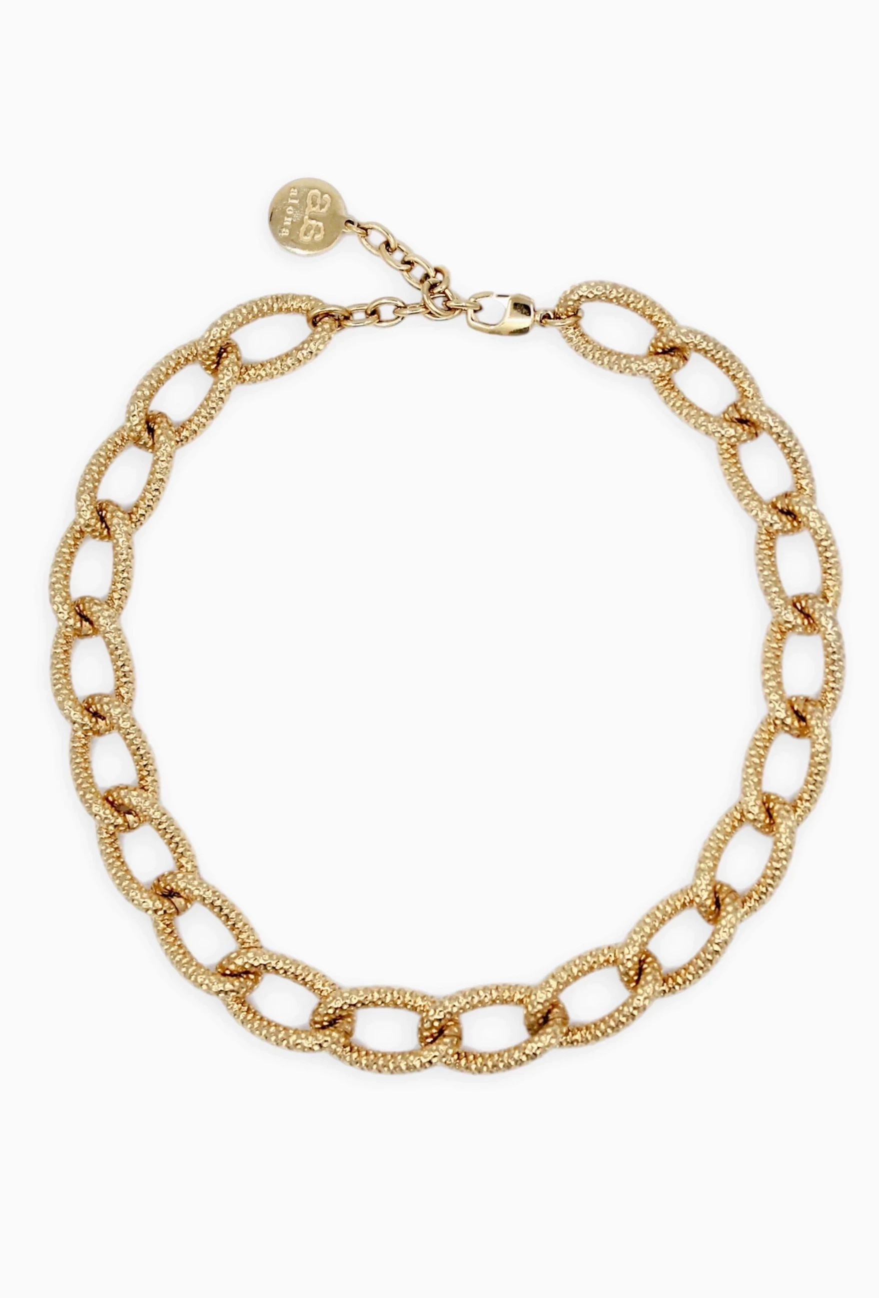 Buy By Alona Gold Tiffany Necklace in 18kt Gold plated Bronze For Women Online Ounass UAE