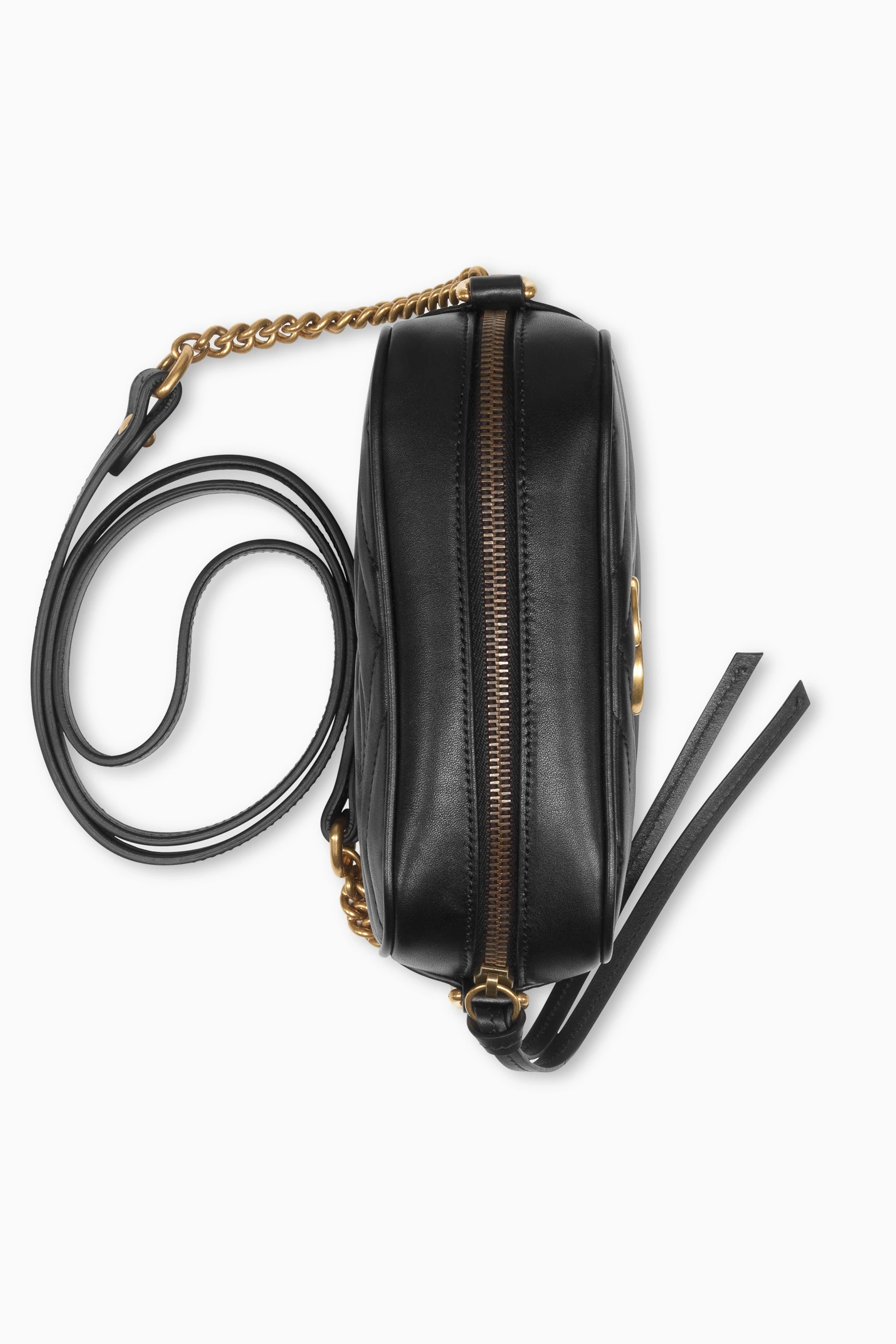 Buy Gucci Black Mini GG Marmont Camera Shoulder Bag in Matelasse Leather For Women Online Ounass UAE
