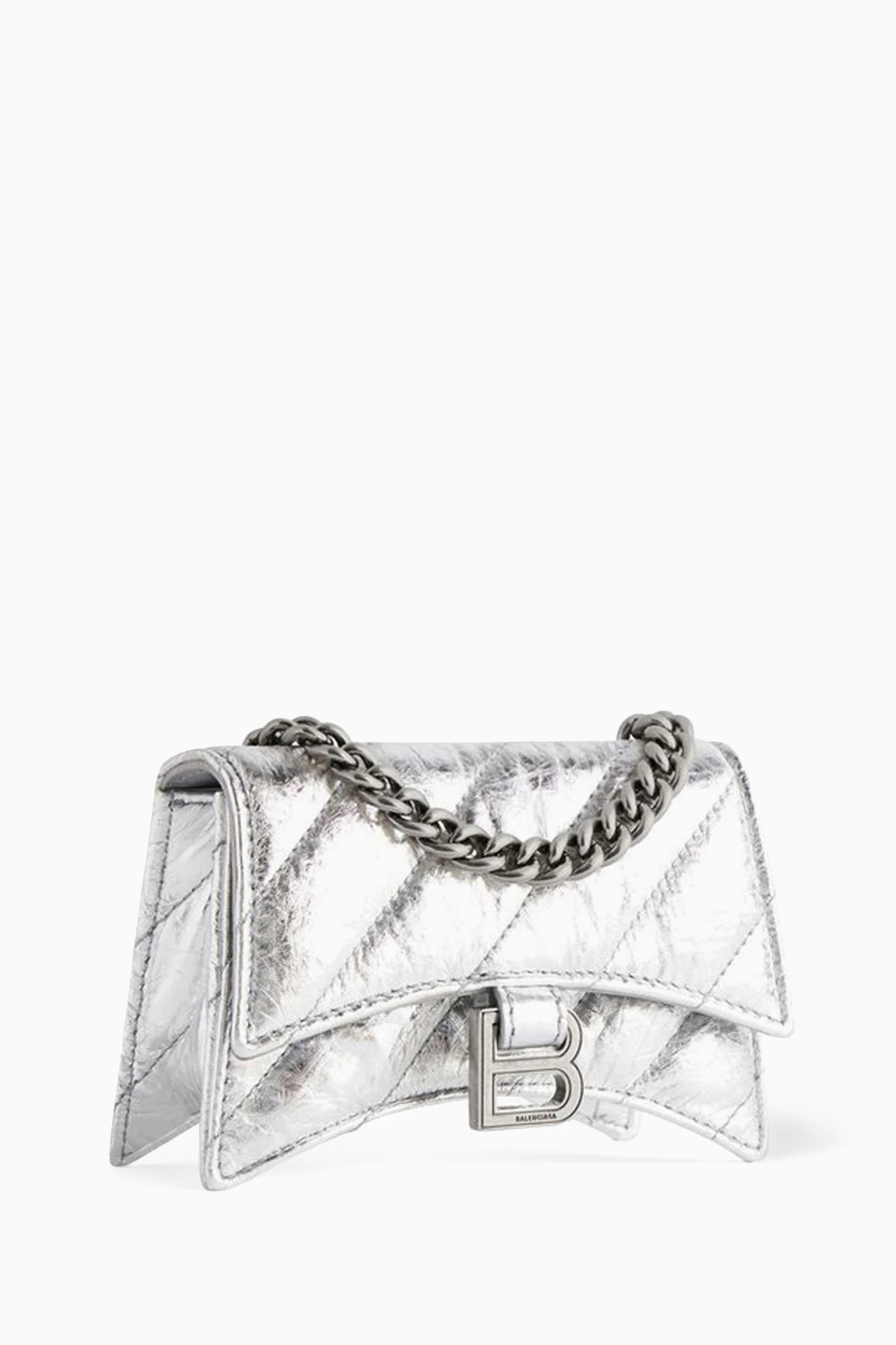 Balenciaga handbags silver best sale