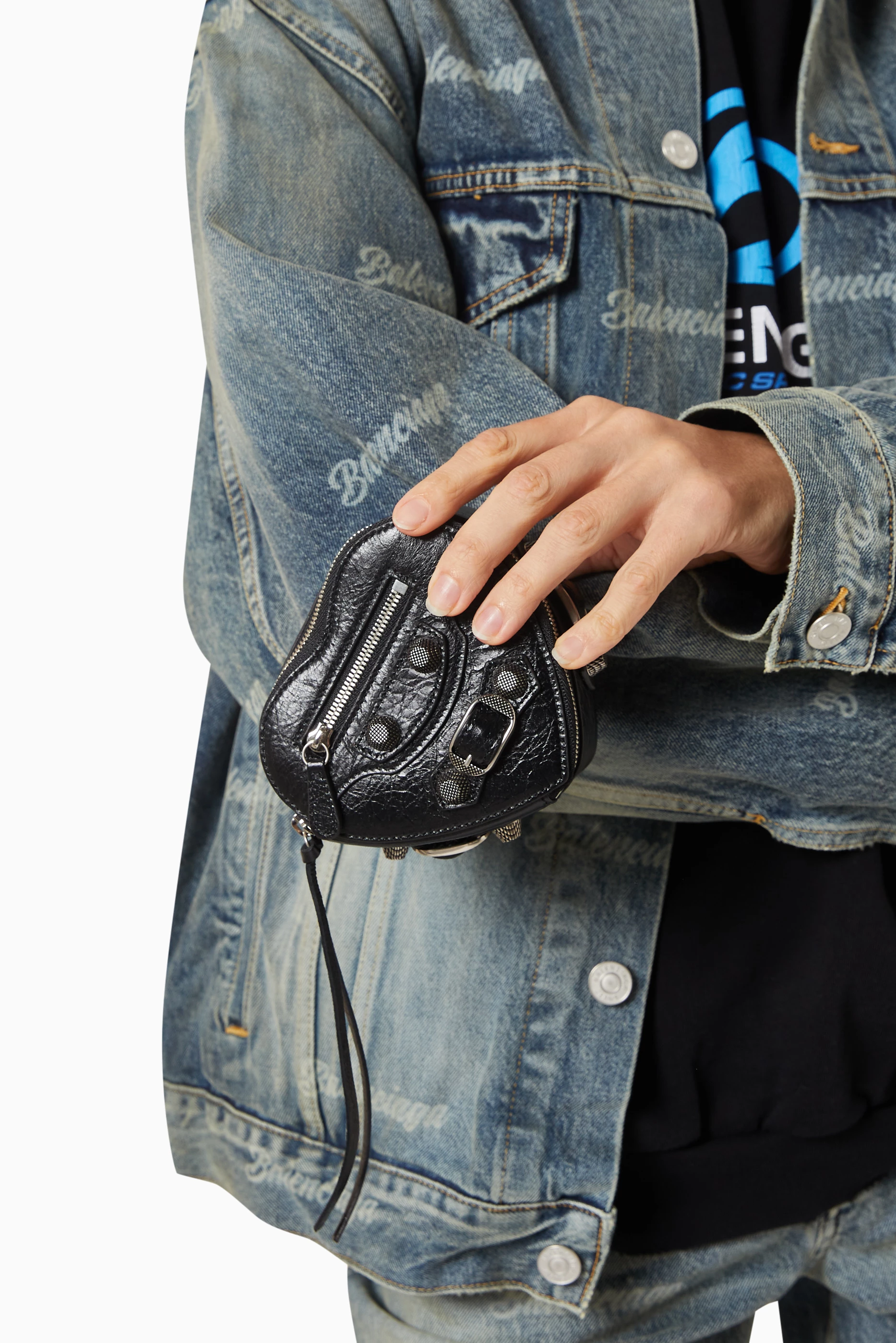 BALENCIAGA Le Cagole Heart レザー ジュエリーボックス BALENCIAGA Le Cagole Heart レザー ジュエリーボックス