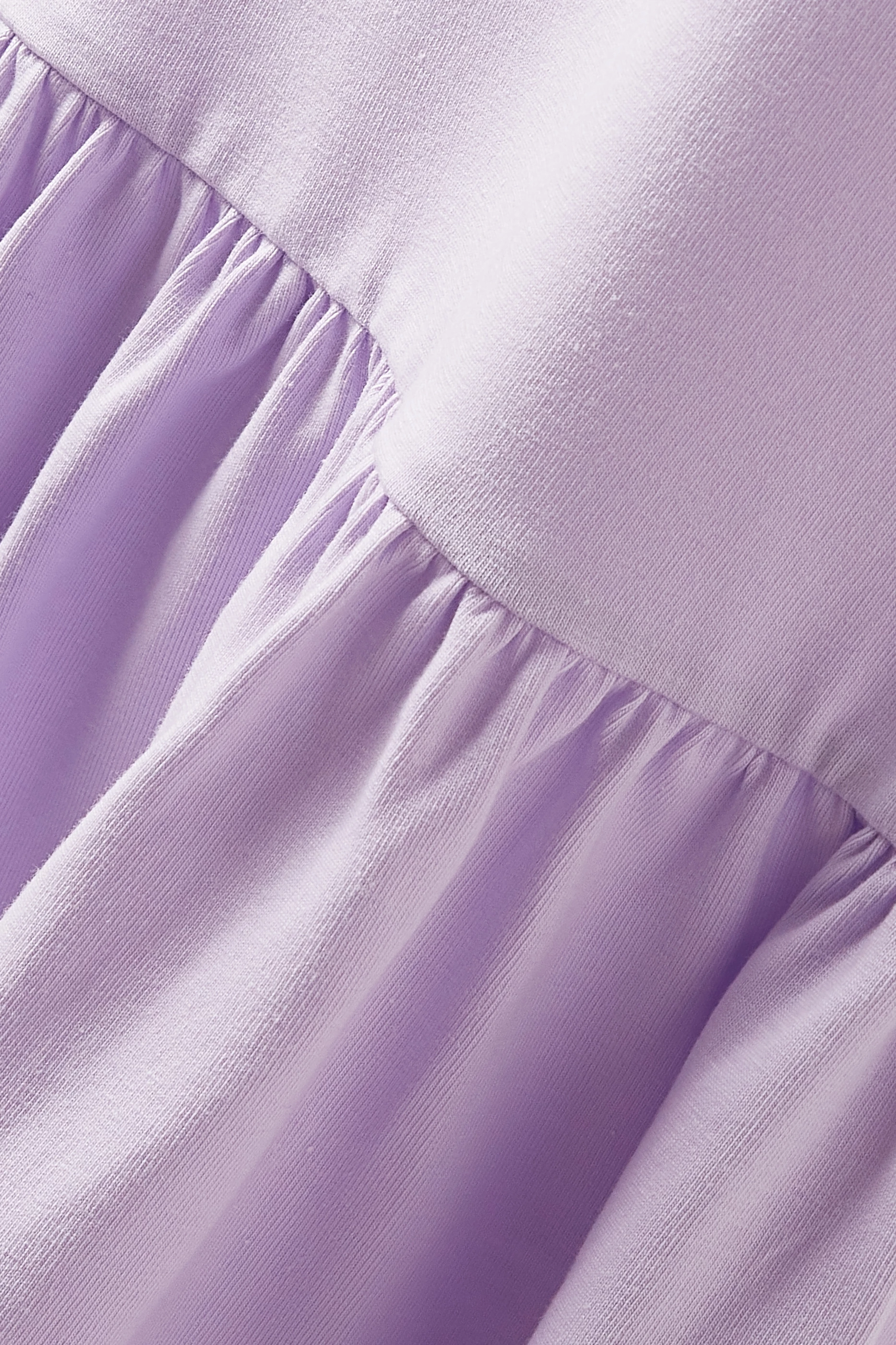 Buy Escada Purple Ruffled Logo detail Dress For Girls Online Ounass UAE
