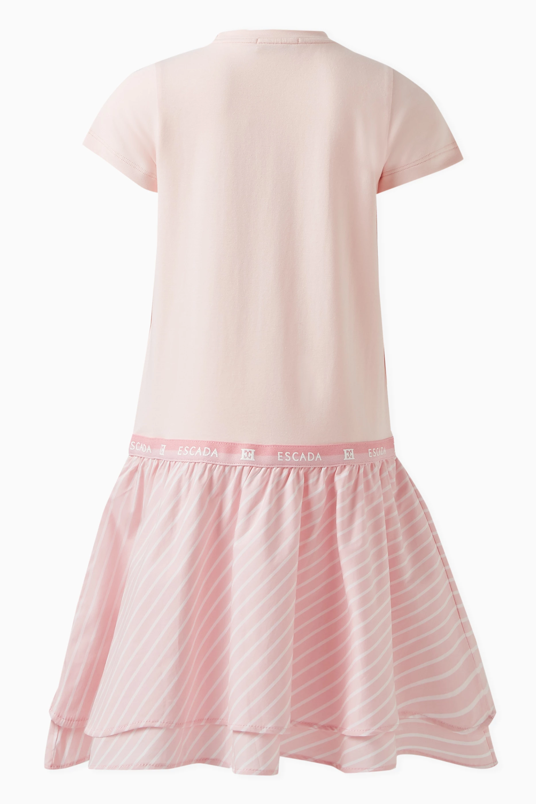 Escada pink dress top