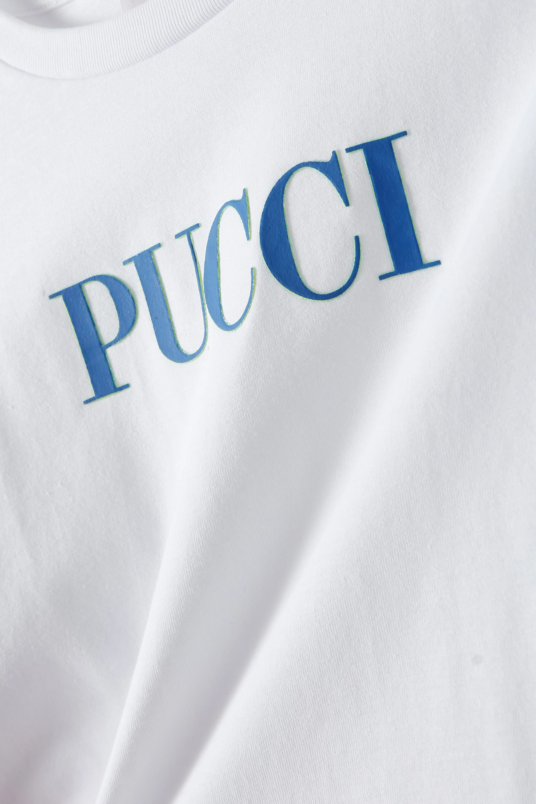 Tシャツ・カットソー Emilio Pucci SS24 T-SHIRT WITH LOGO (4HTP76_4H983A52) Pucci T-Shirt With Logo – BALTINI