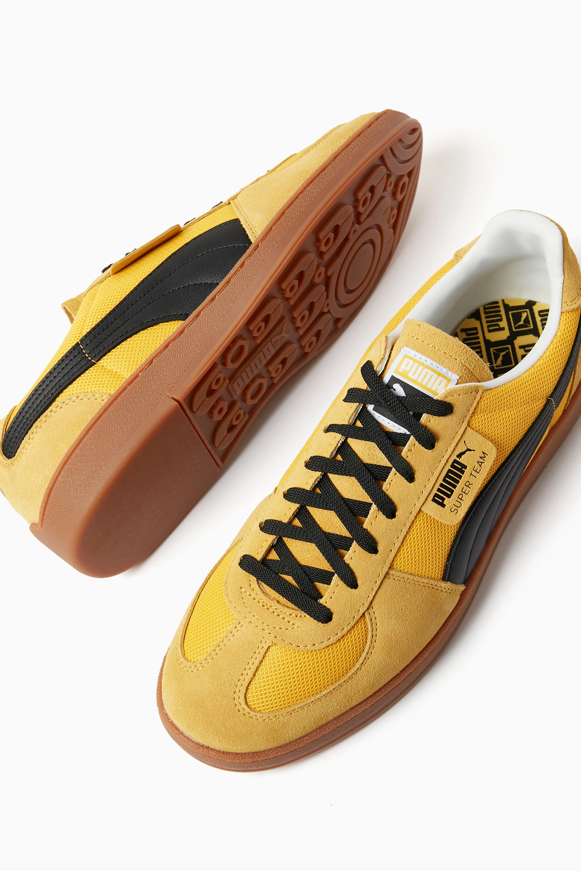 Yellow pumas cheap