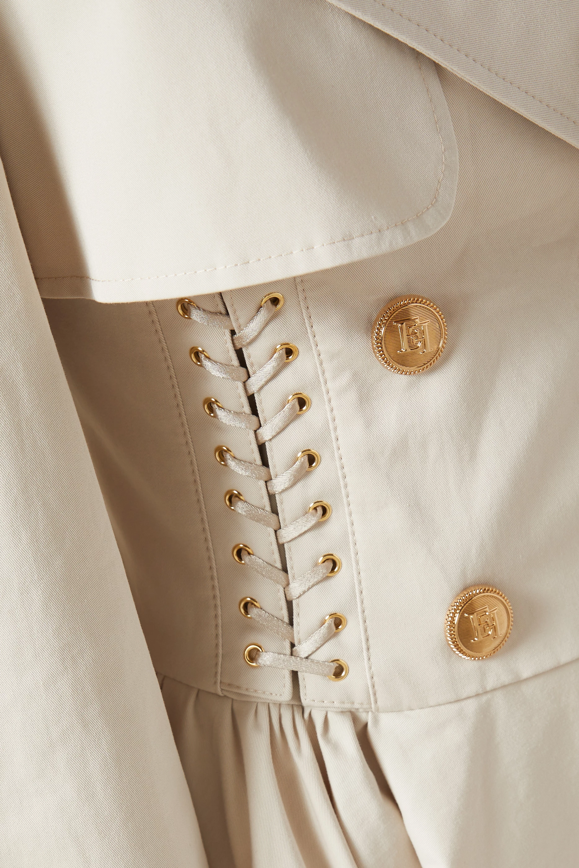 Elisabetta franchi trench coat shop