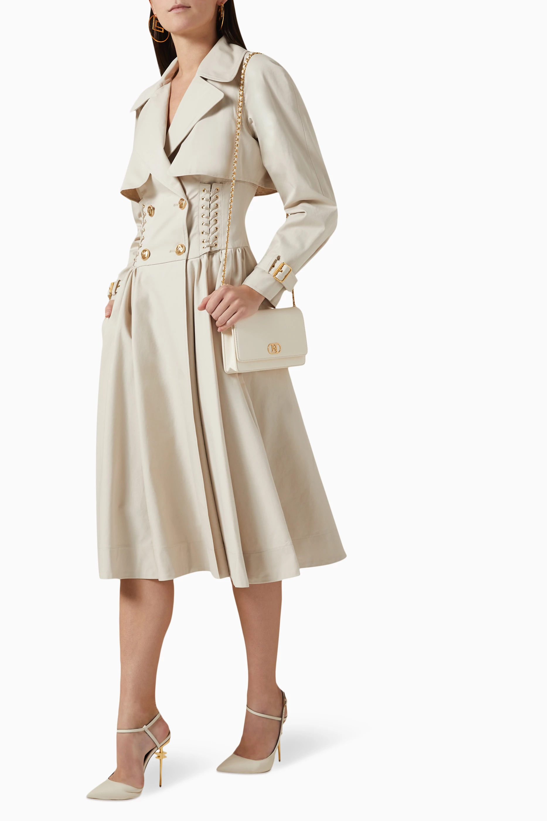Elisabetta franchi trench store