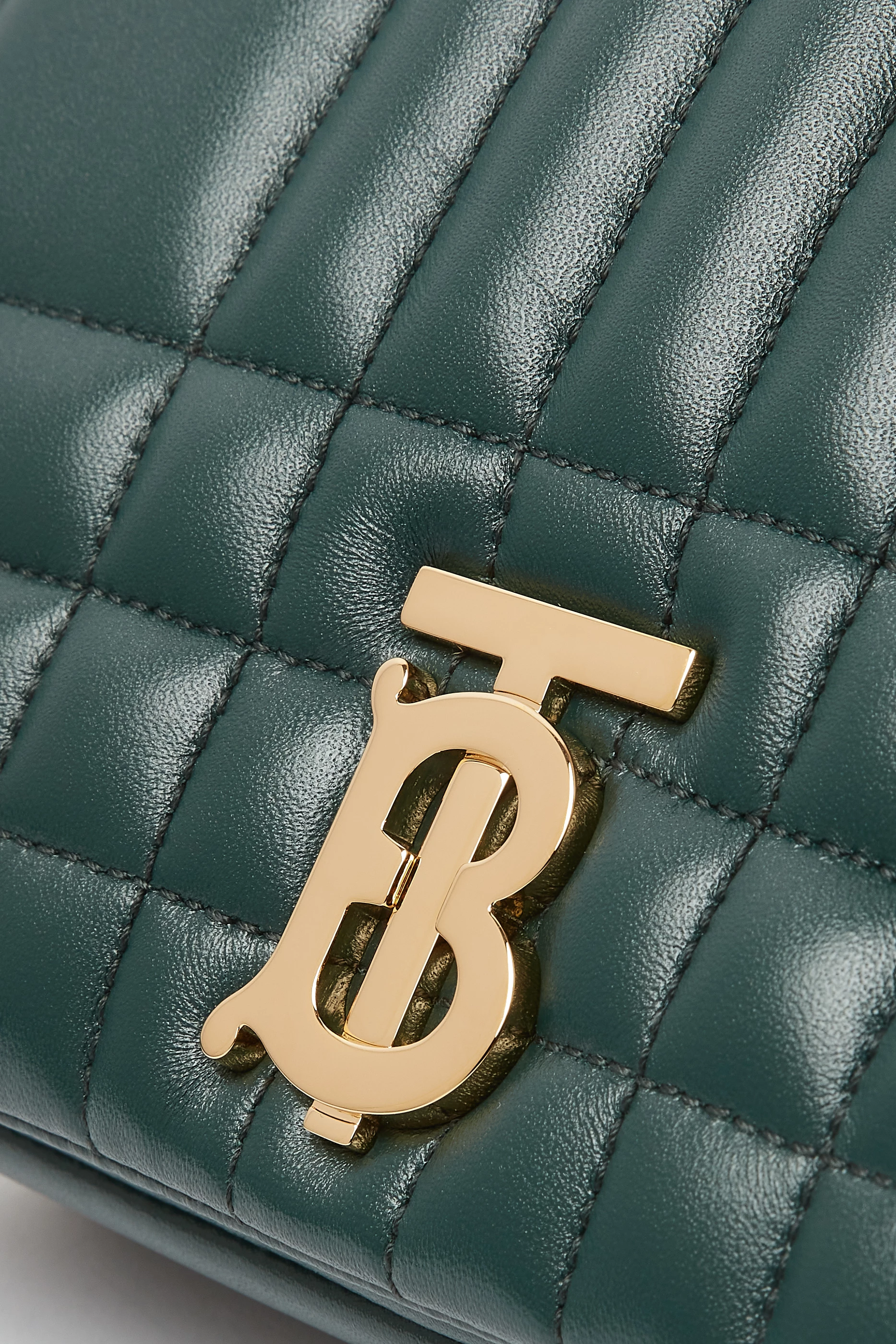 Buy Burberry Green Small Lola Shoulder Bag in Quilted Leather For Women Online Ounass UAE