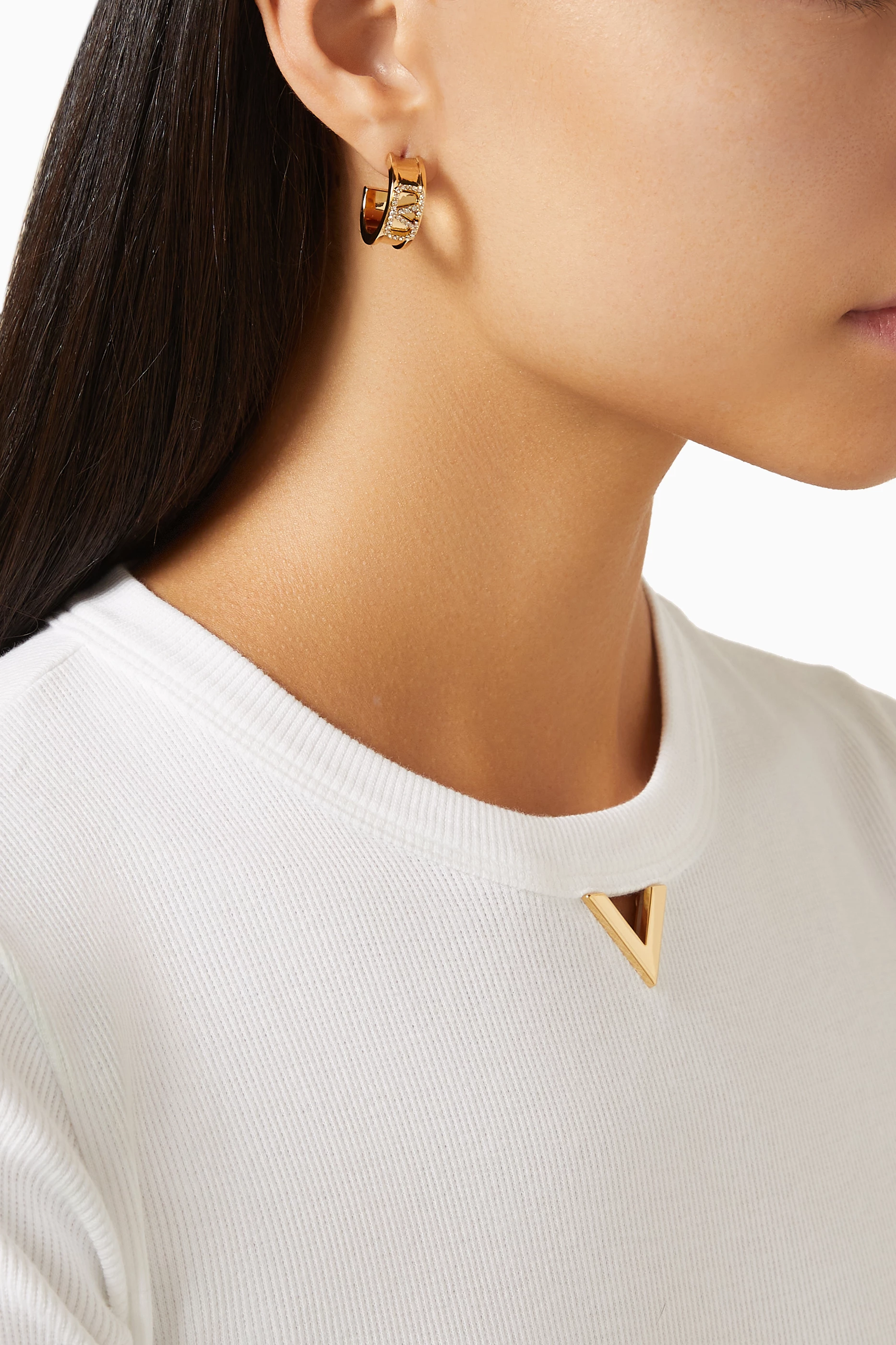 Buy Valentino Garavani Gold Valentino Garavani VLogo