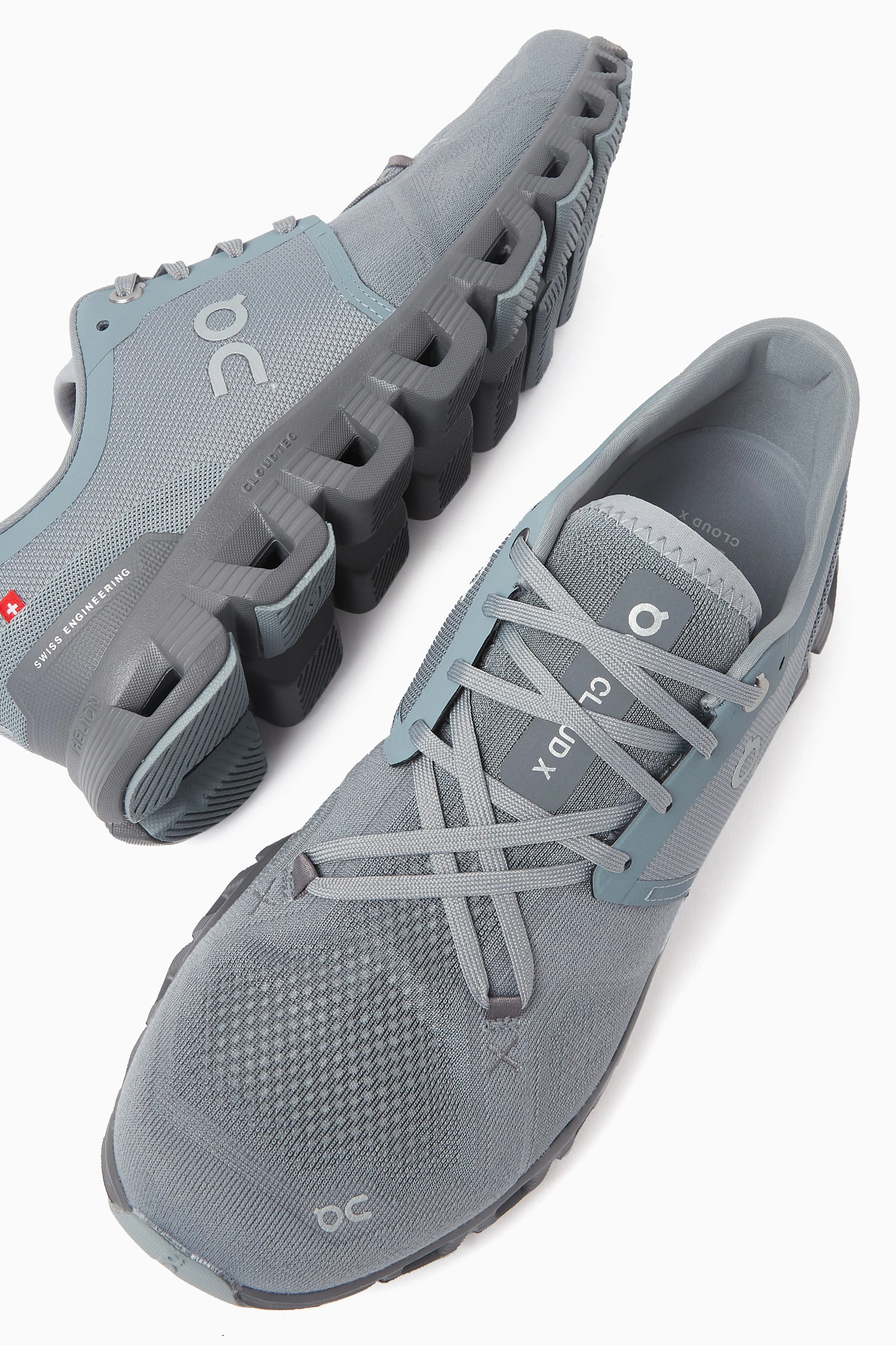 Buy On Blue Cloud X Running Shoes in Mesh For Men Online - Main Image