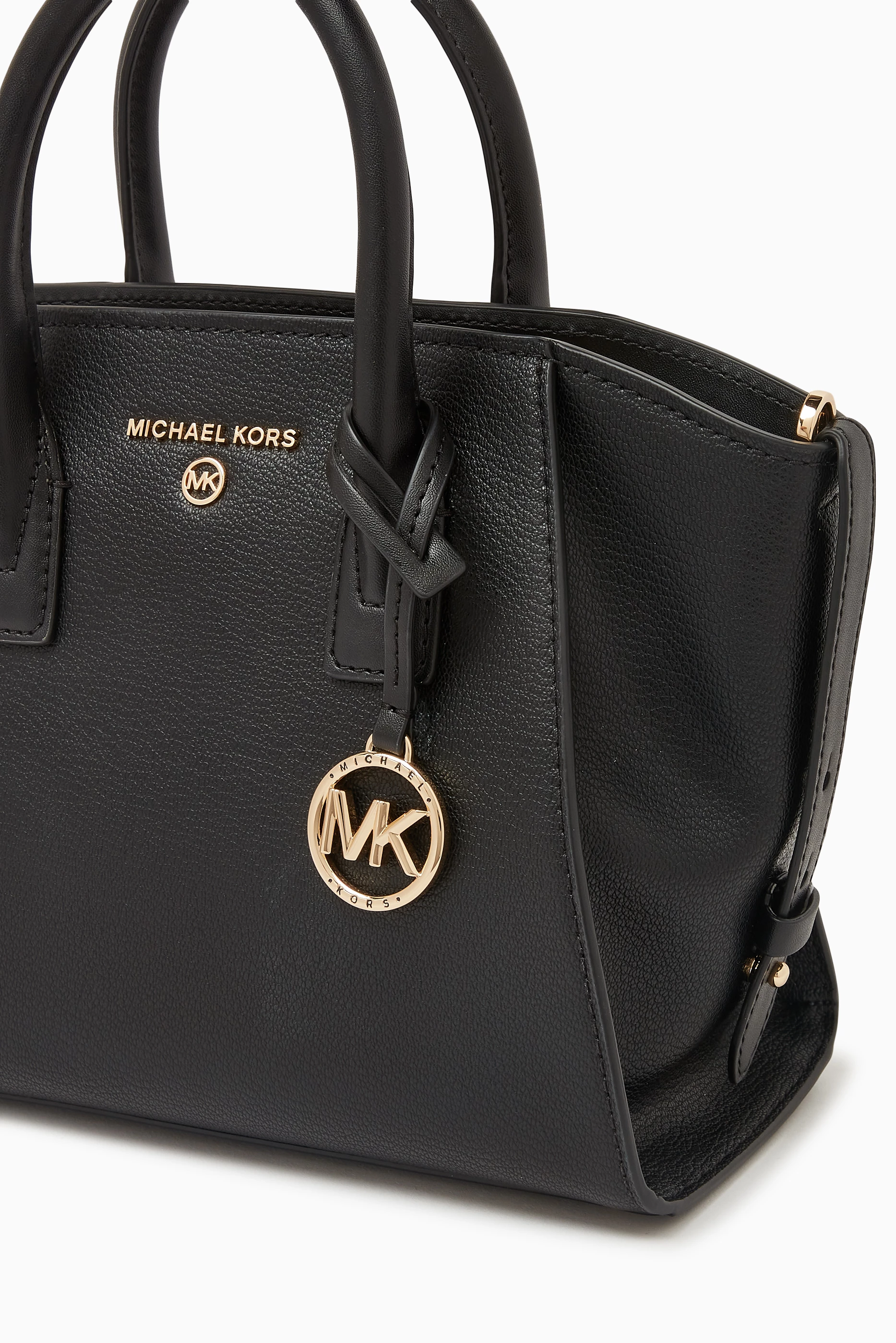 Buy Michael Kors Black Small Avril Zip Satchel Bag in Leather For Women Online Ounass UAE